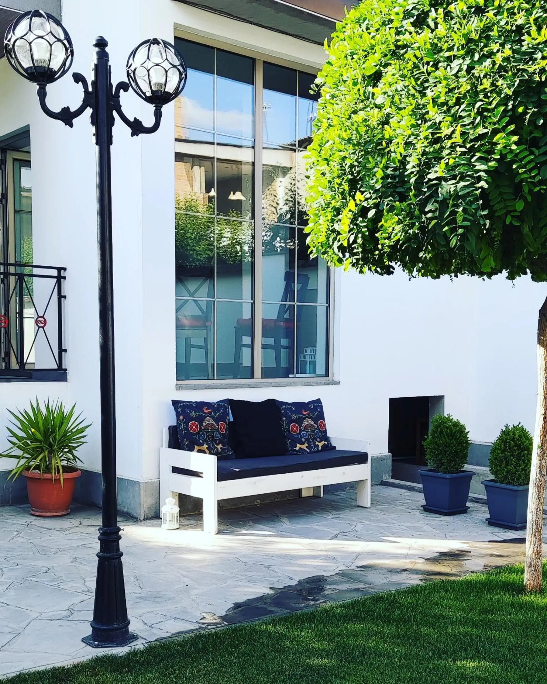 Property building in Garden Lounge Hotel