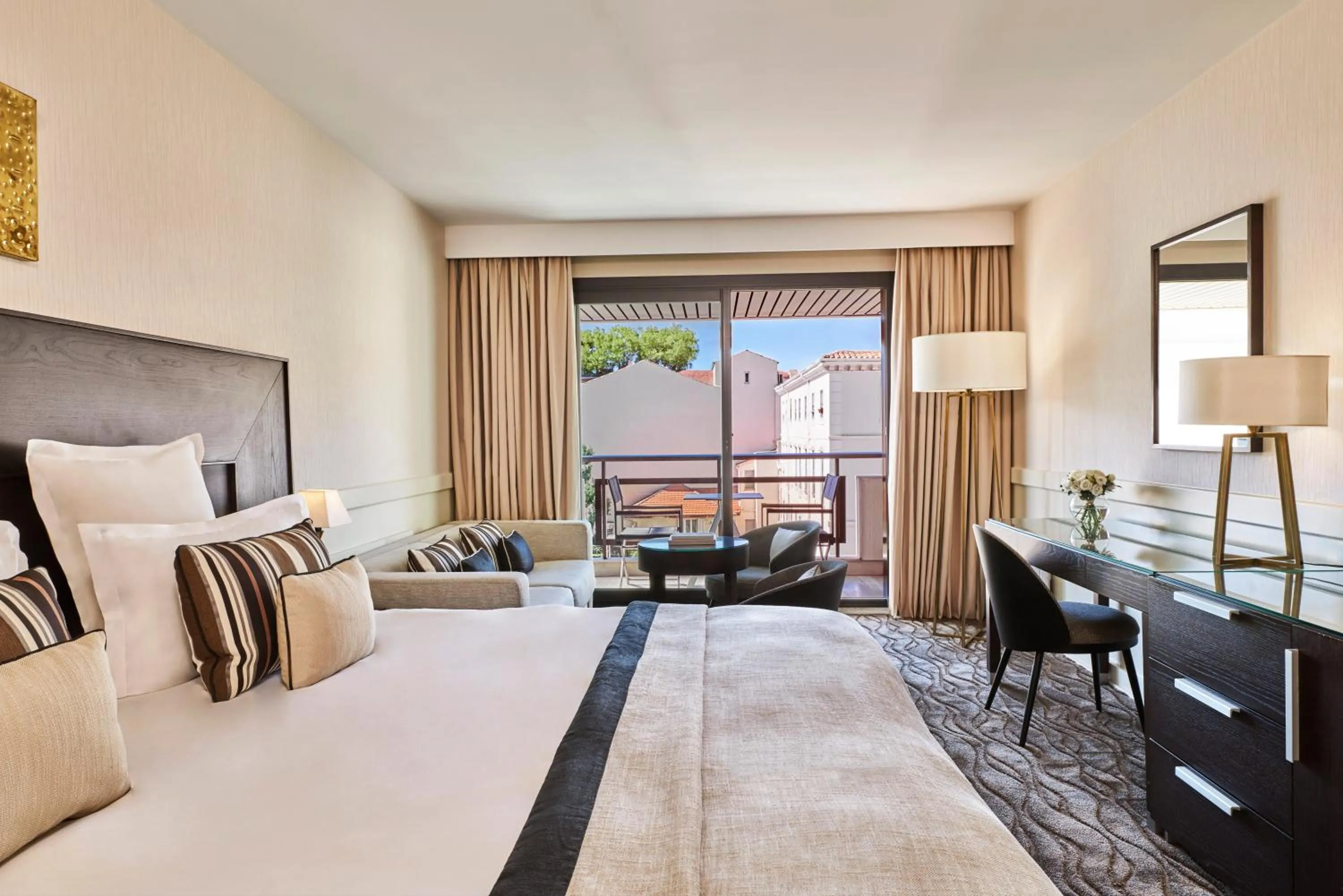 Photo of the whole room, Bed in Hôtel Barrière Le Gray d'Albion