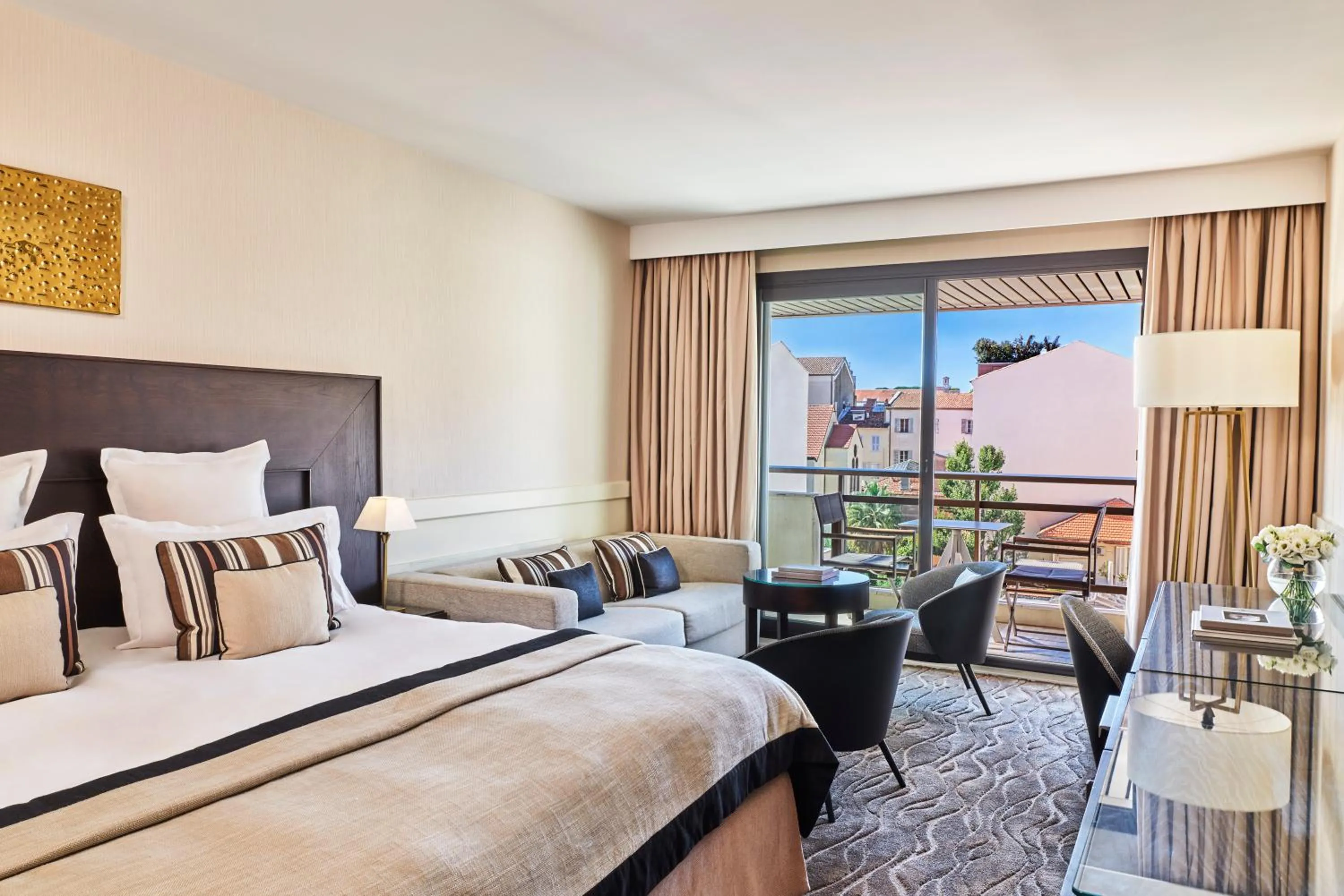 Photo of the whole room, Bed in Hôtel Barrière Le Gray d'Albion