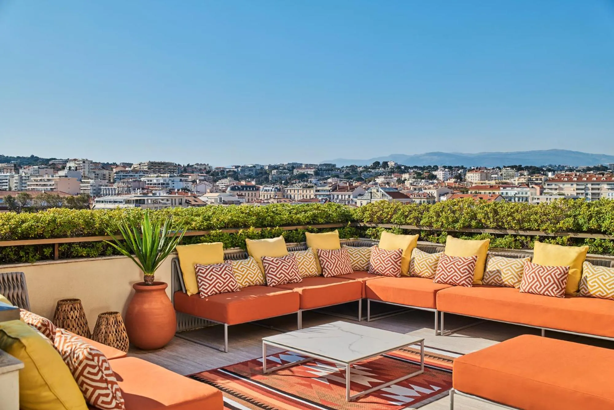 Balcony/Terrace in Hôtel Barrière Le Gray d'Albion