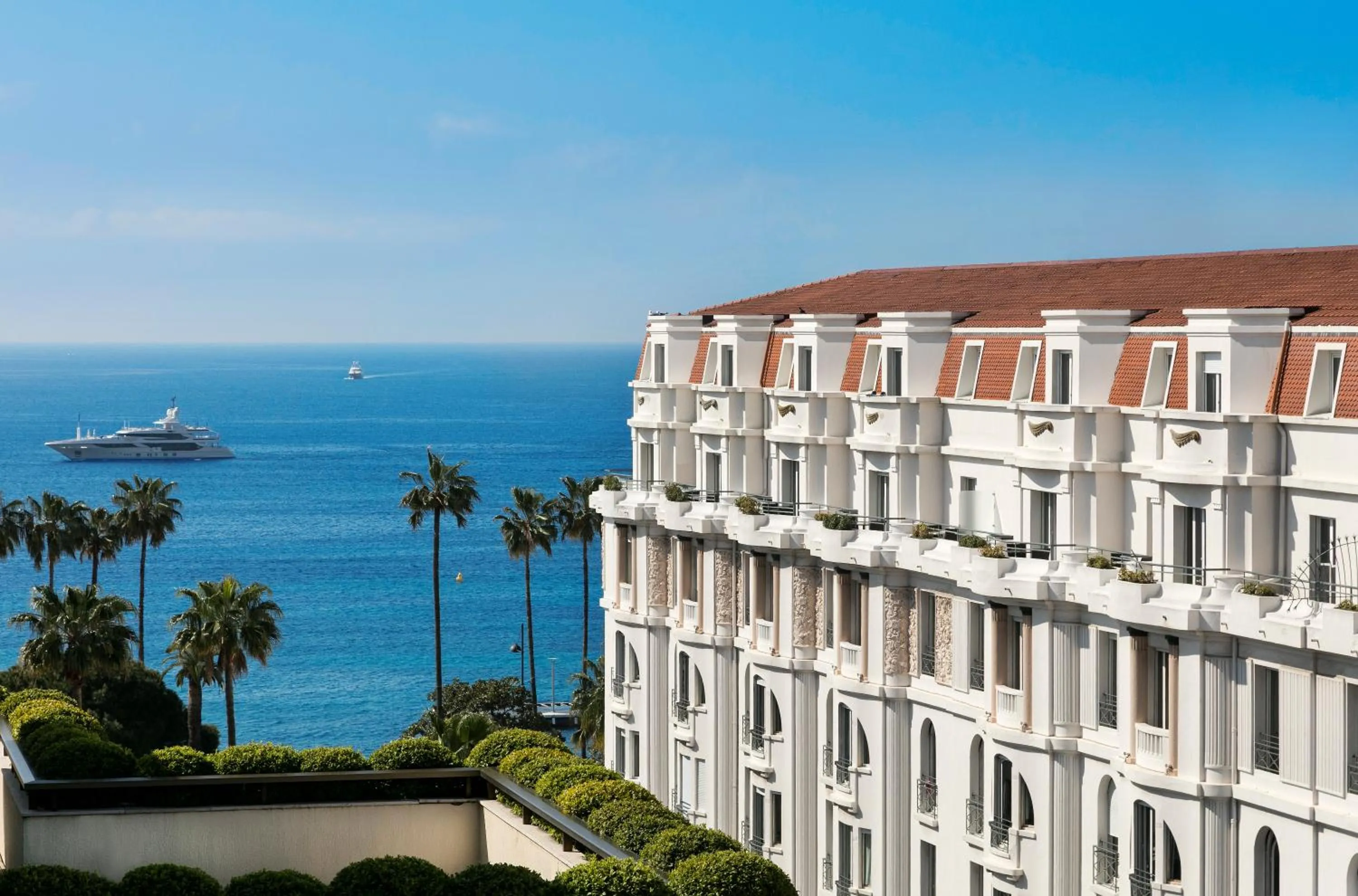 Sea view in Hôtel Barrière Le Gray d'Albion