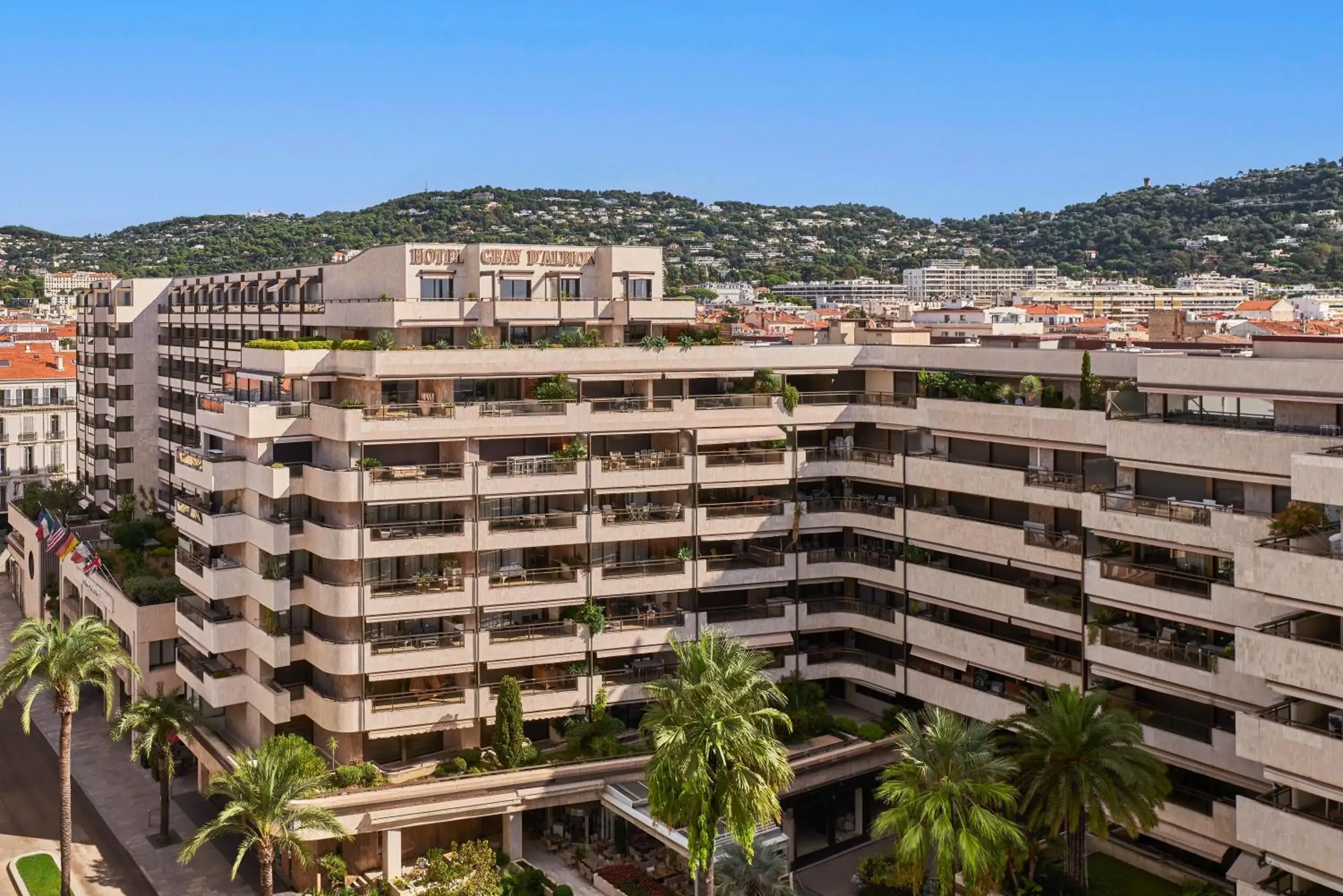 Facade/entrance in Hôtel Barrière Le Gray d'Albion Facade/entrance in Hôtel Barrière Le Gray d'Albion