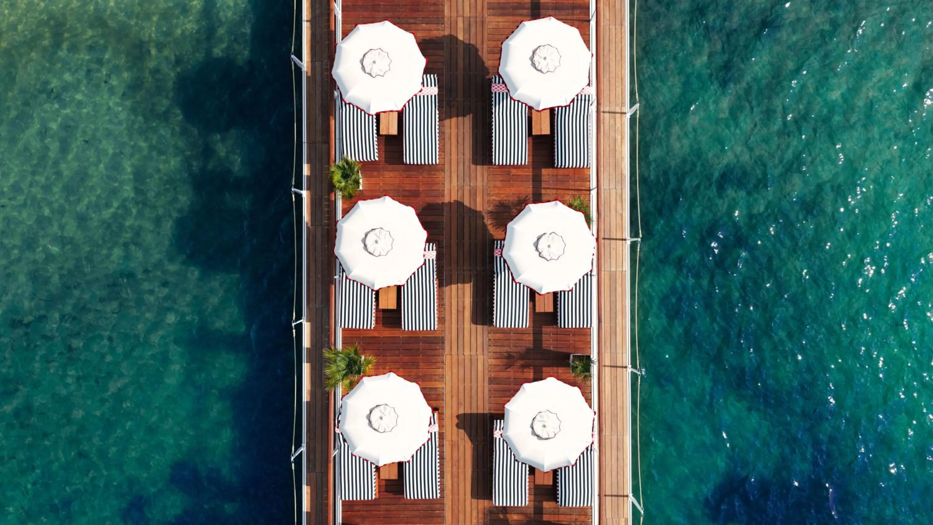 Beach in Hôtel Barrière Le Majestic Cannes