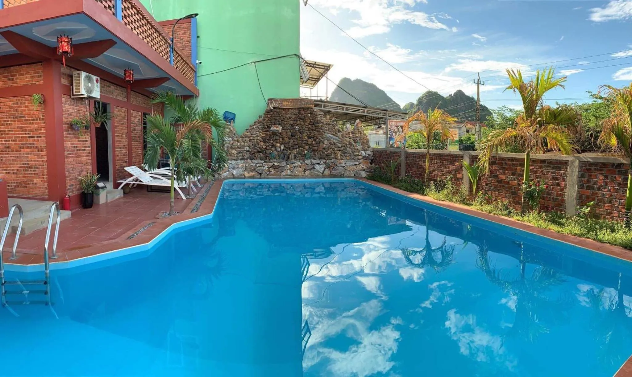 Garden in Vu's Homestay