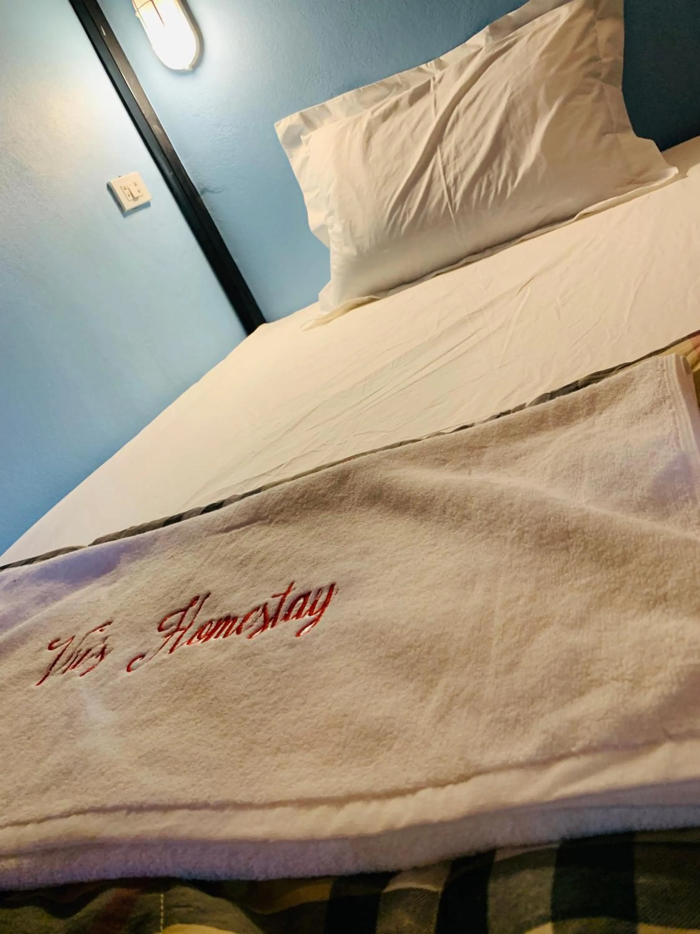 Bed in Vu's Homestay