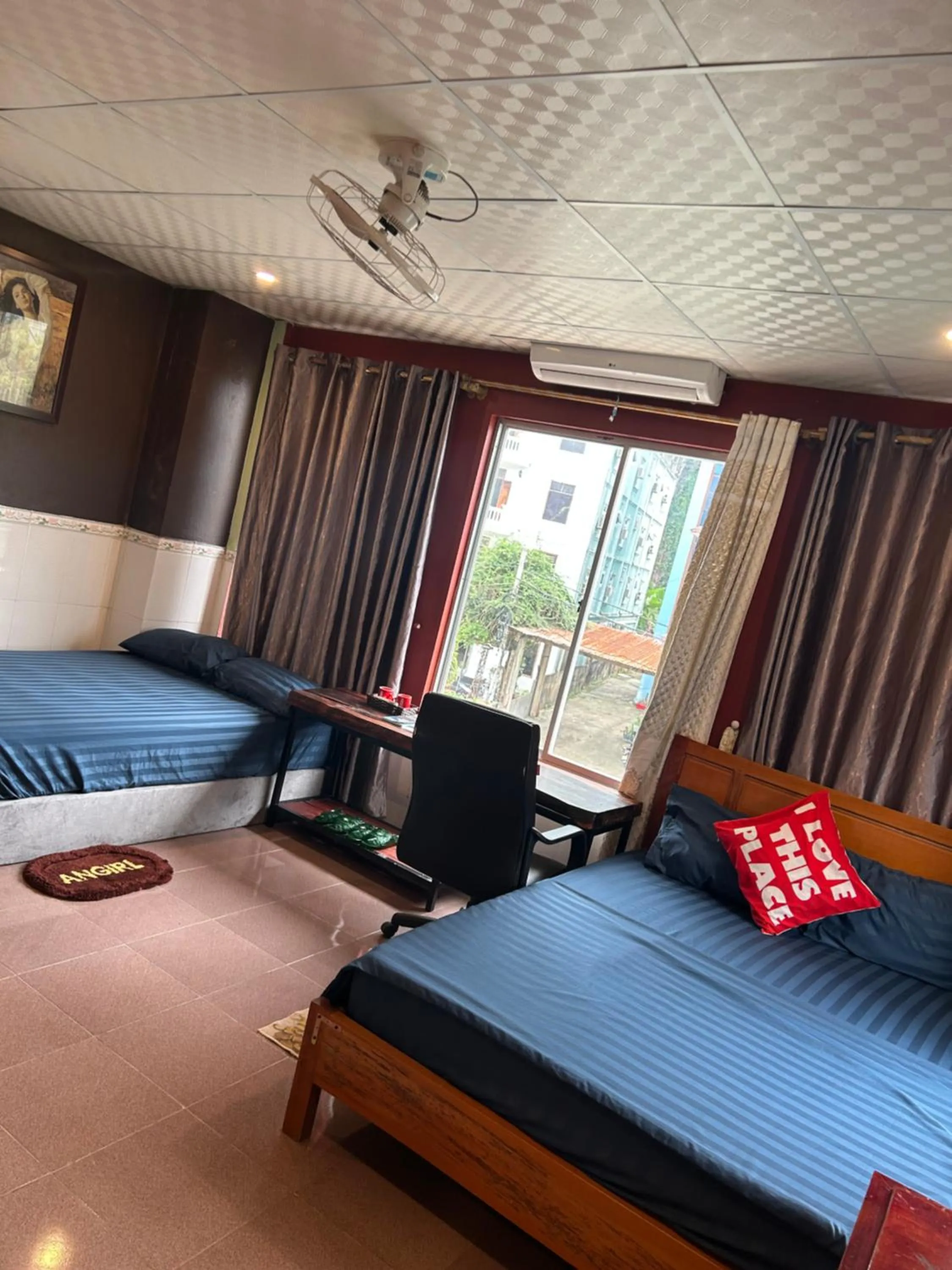 Bed in Vu's Homestay