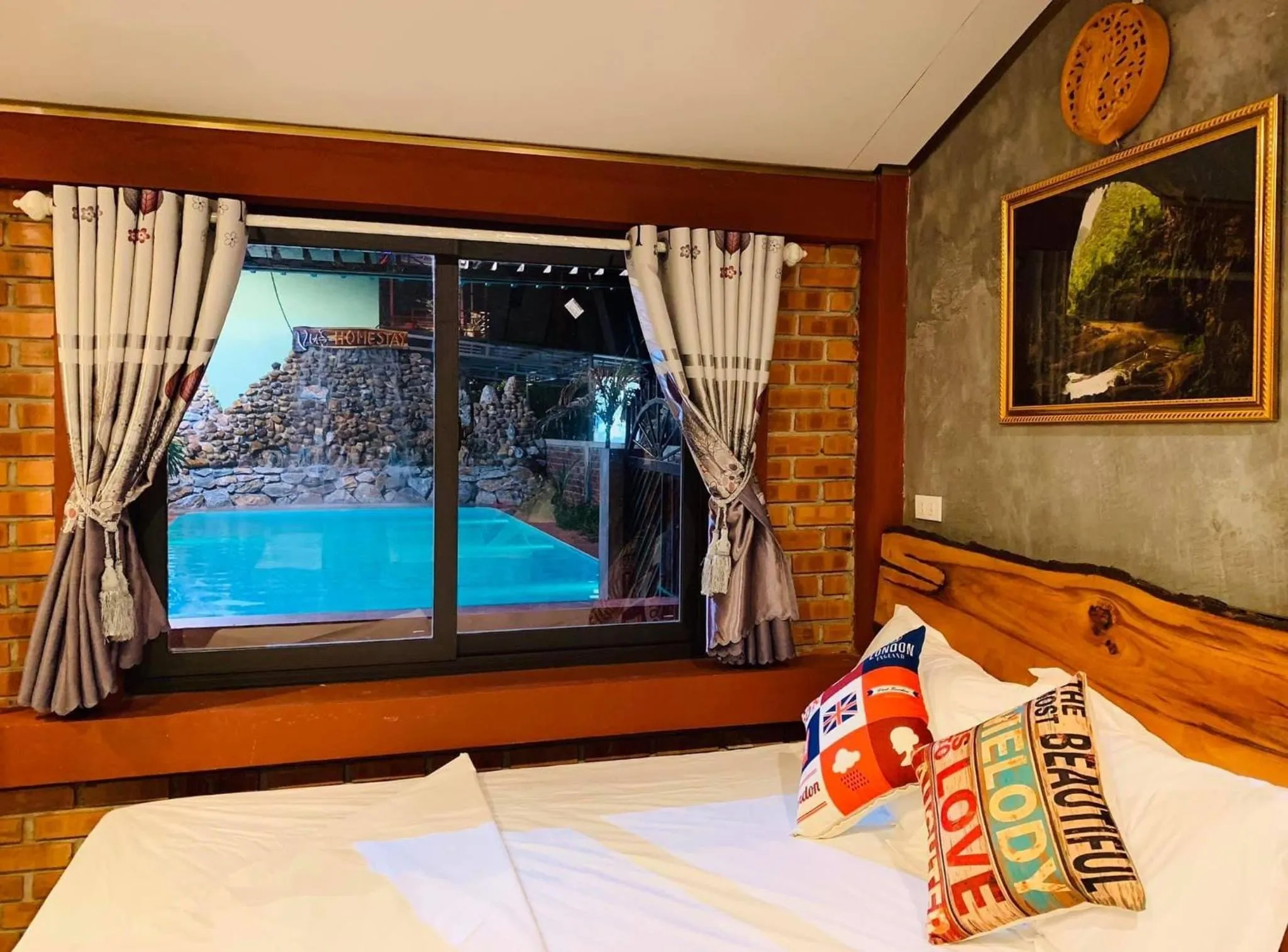 Bed in Vu's Homestay