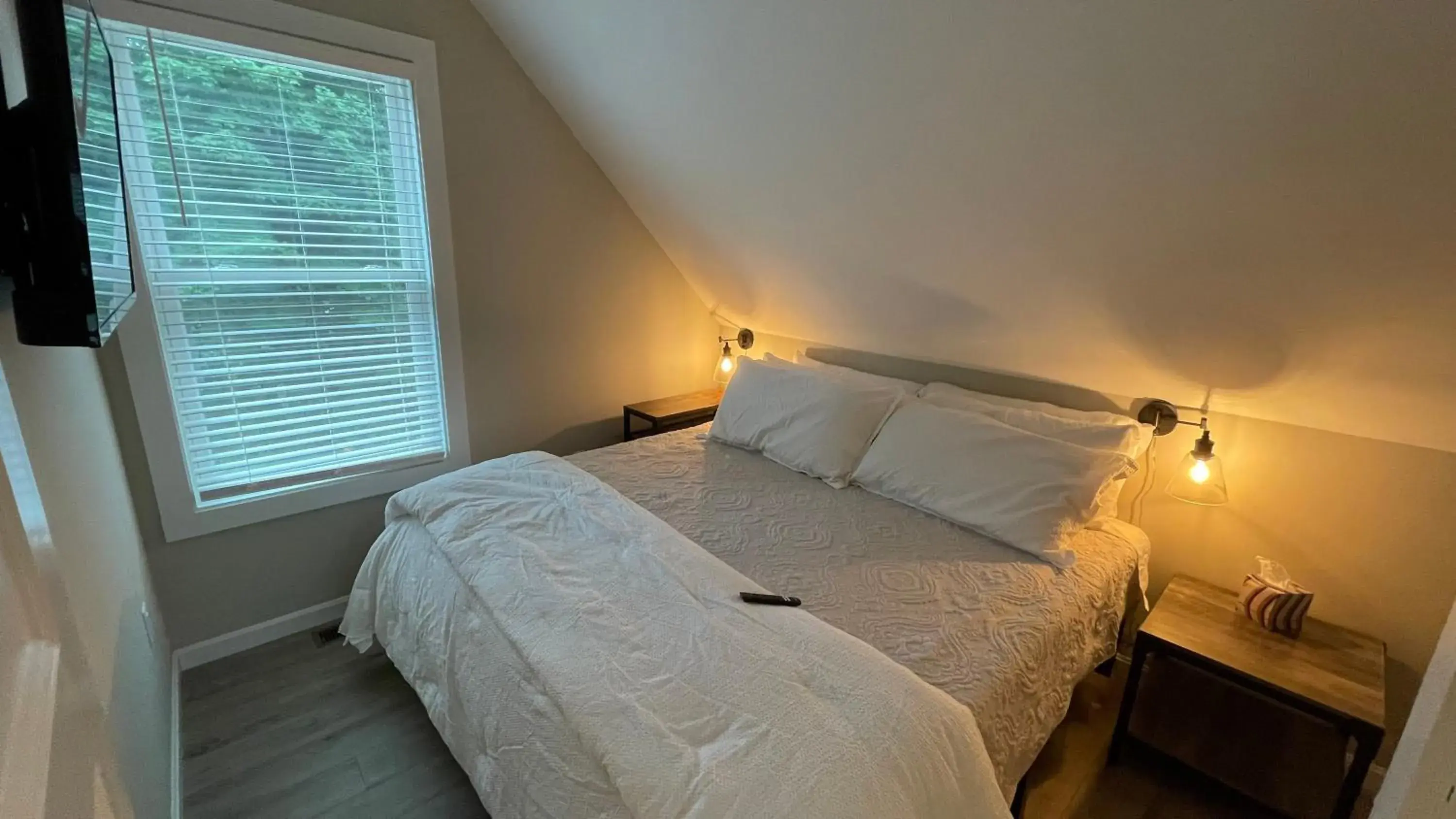 Bed in Phineas Swann Inn & Spa Bed in Phineas Swann Inn & Spa