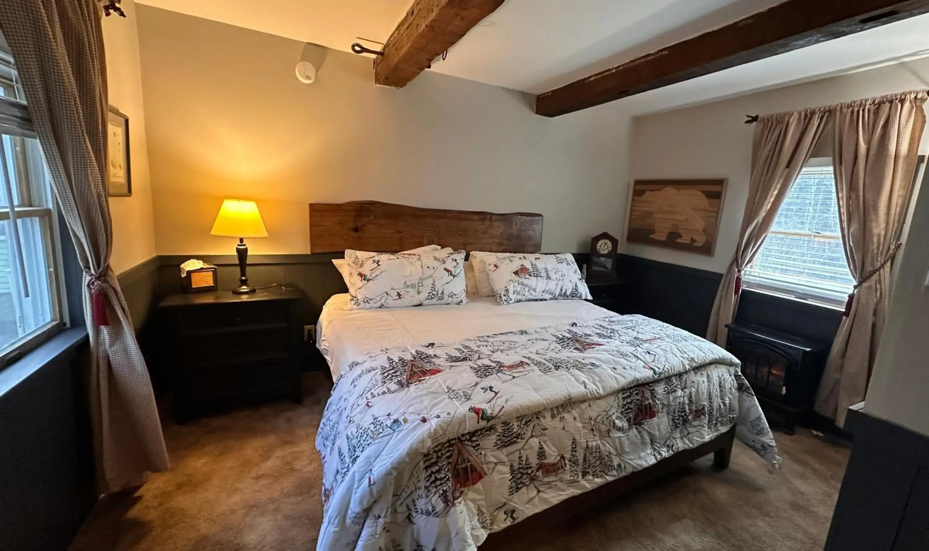 Bed in Phineas Swann Inn & Spa Bed in Phineas Swann Inn & Spa