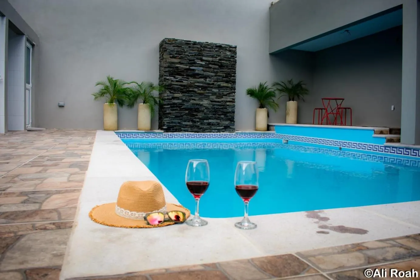 Swimming pool in Hotel Real de Lua