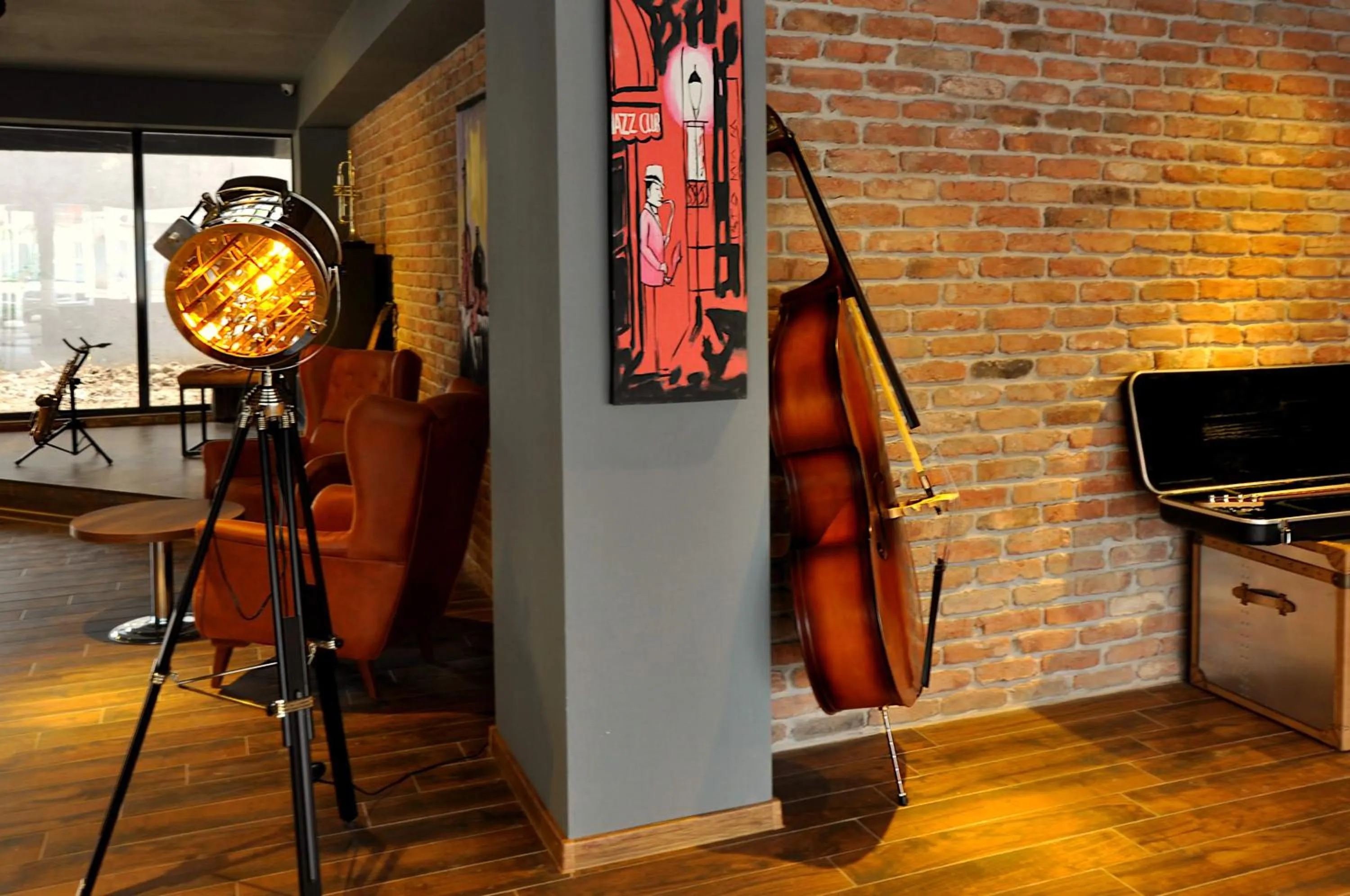 Lobby or reception in Jazz Hotel