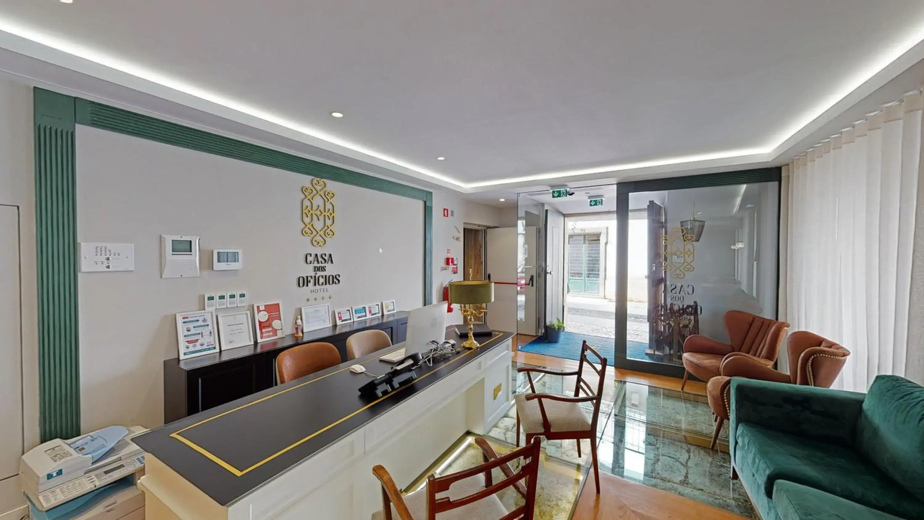 Lobby or reception in Casa dos Ofícios Hotel Lobby or reception in Casa dos Ofícios Hotel