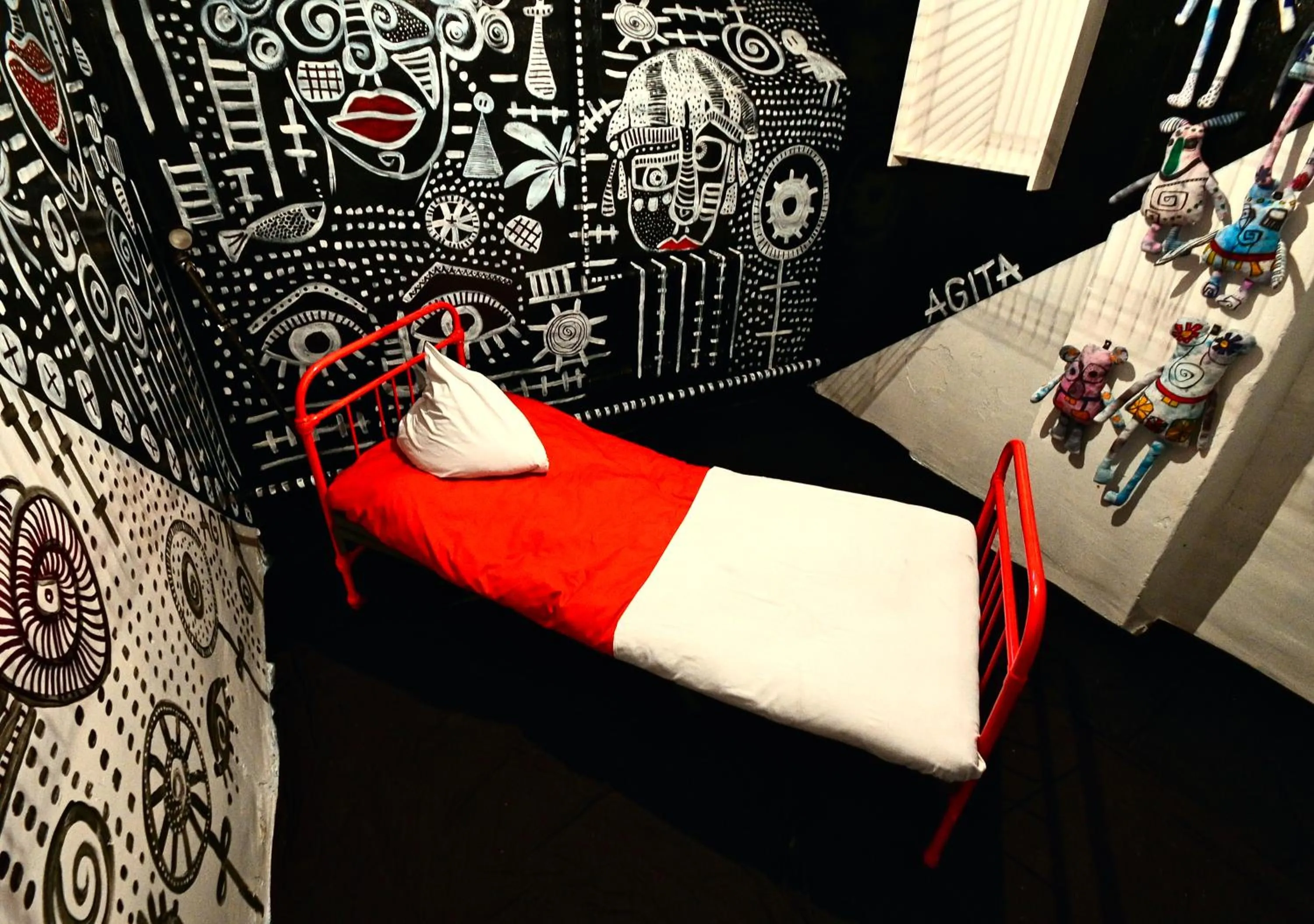 Bed in Karosta Prison