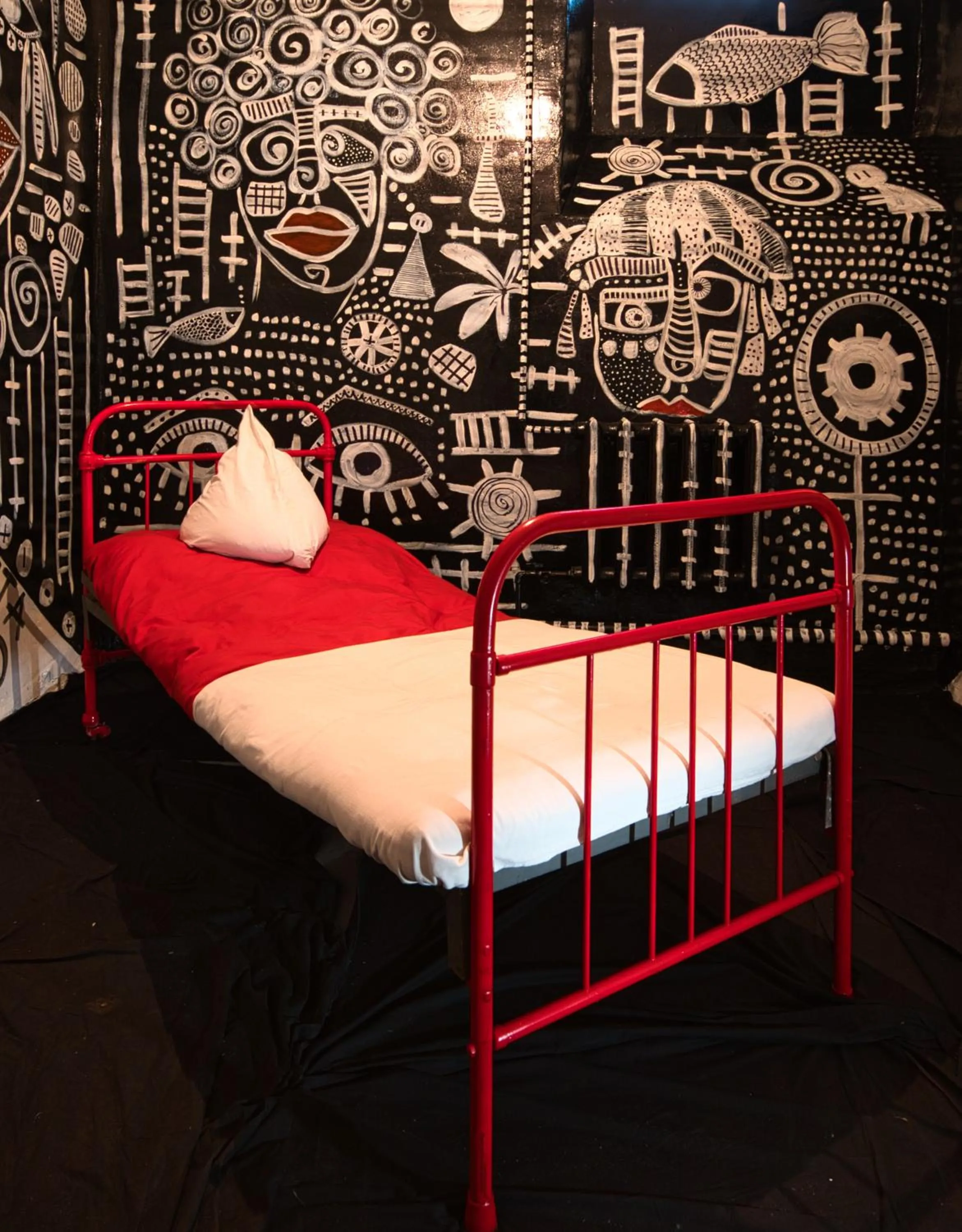 Bed in Karosta Prison