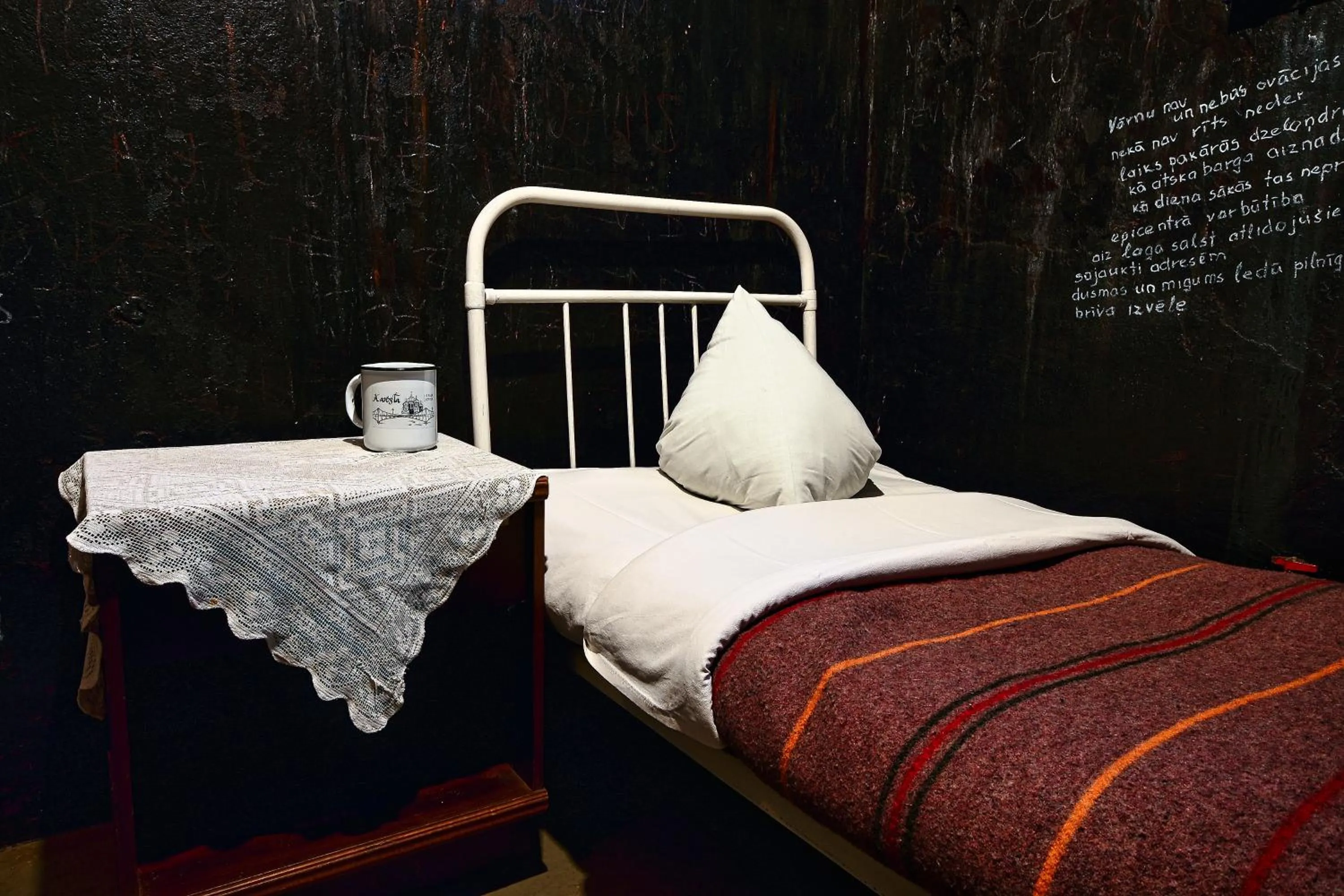 Bedroom, Bed in Karosta Prison
