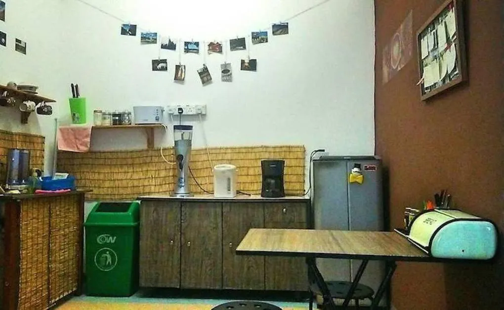 Communal kitchen in Lavender@Guesthouse