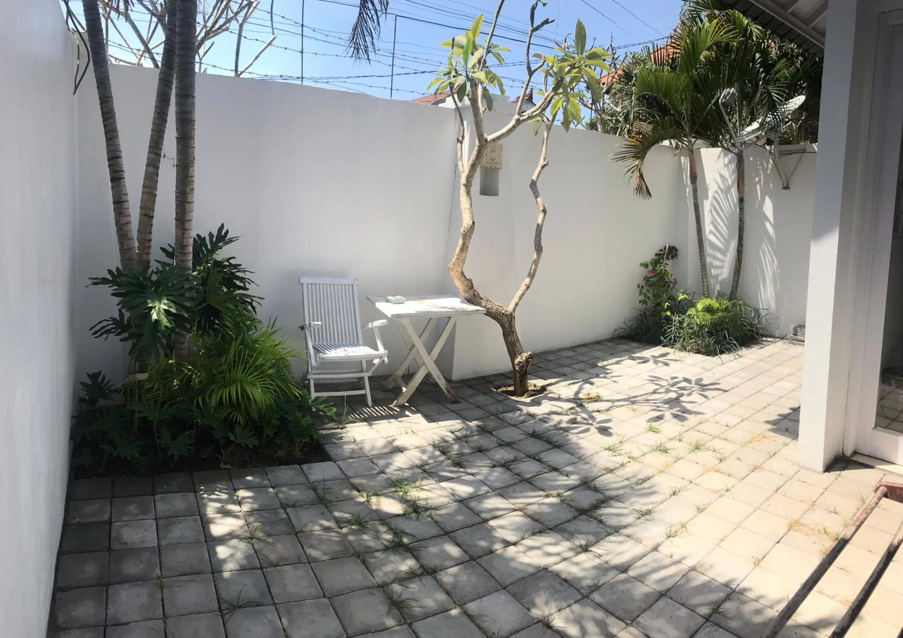 Patio in Starling villas