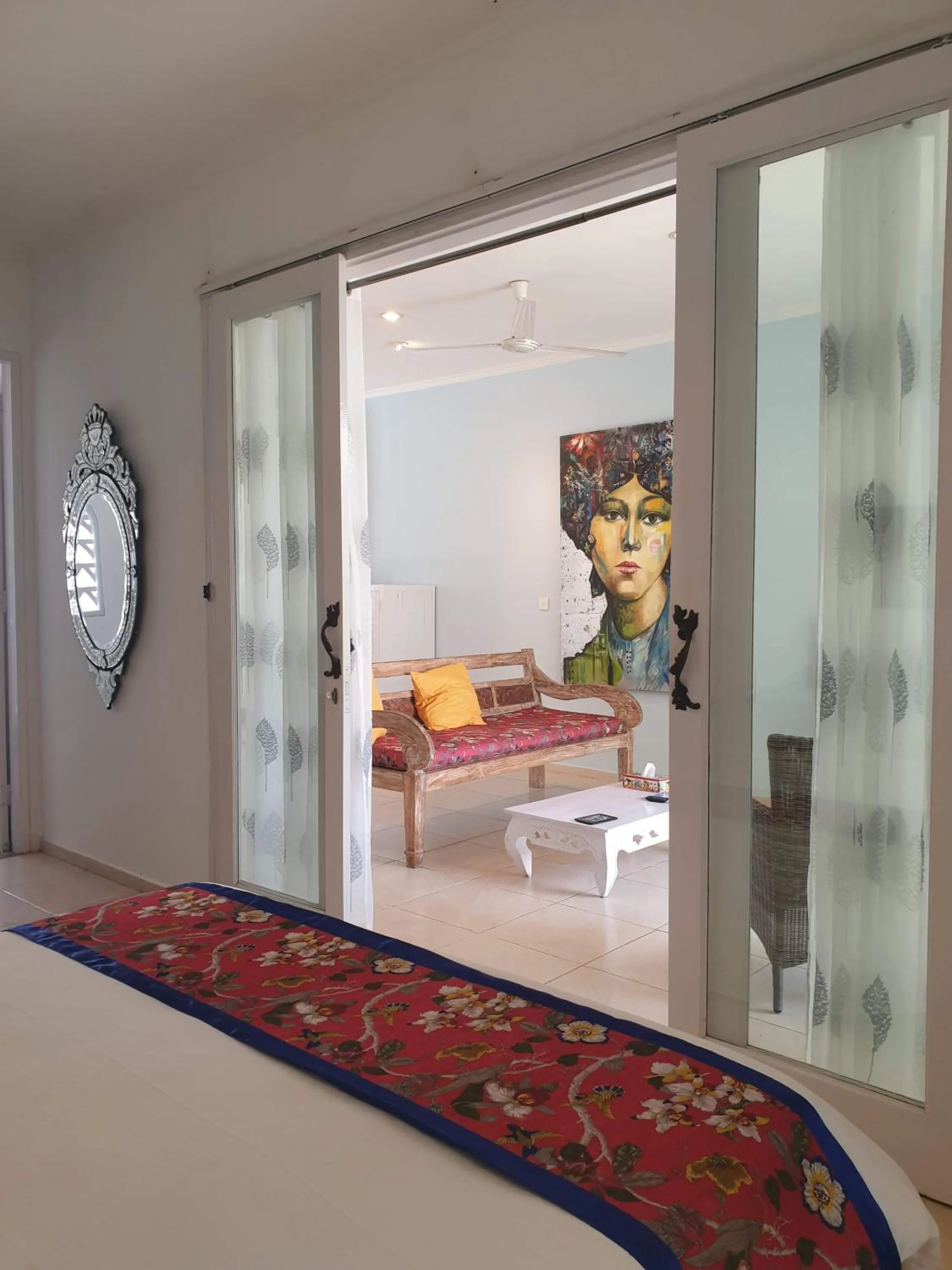 Living room, Bed in Starling villas