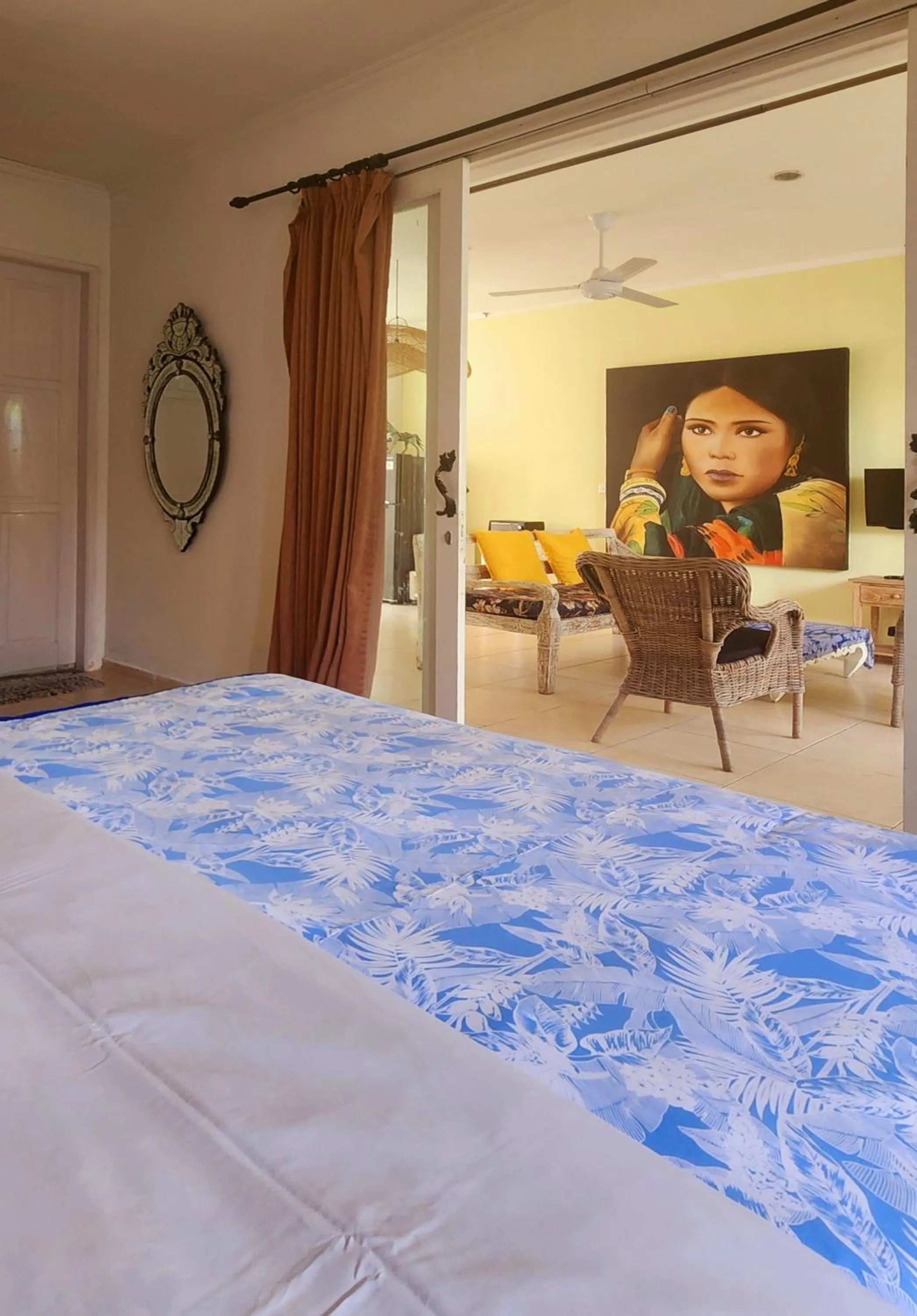 Bedroom, Bed in Starling villas