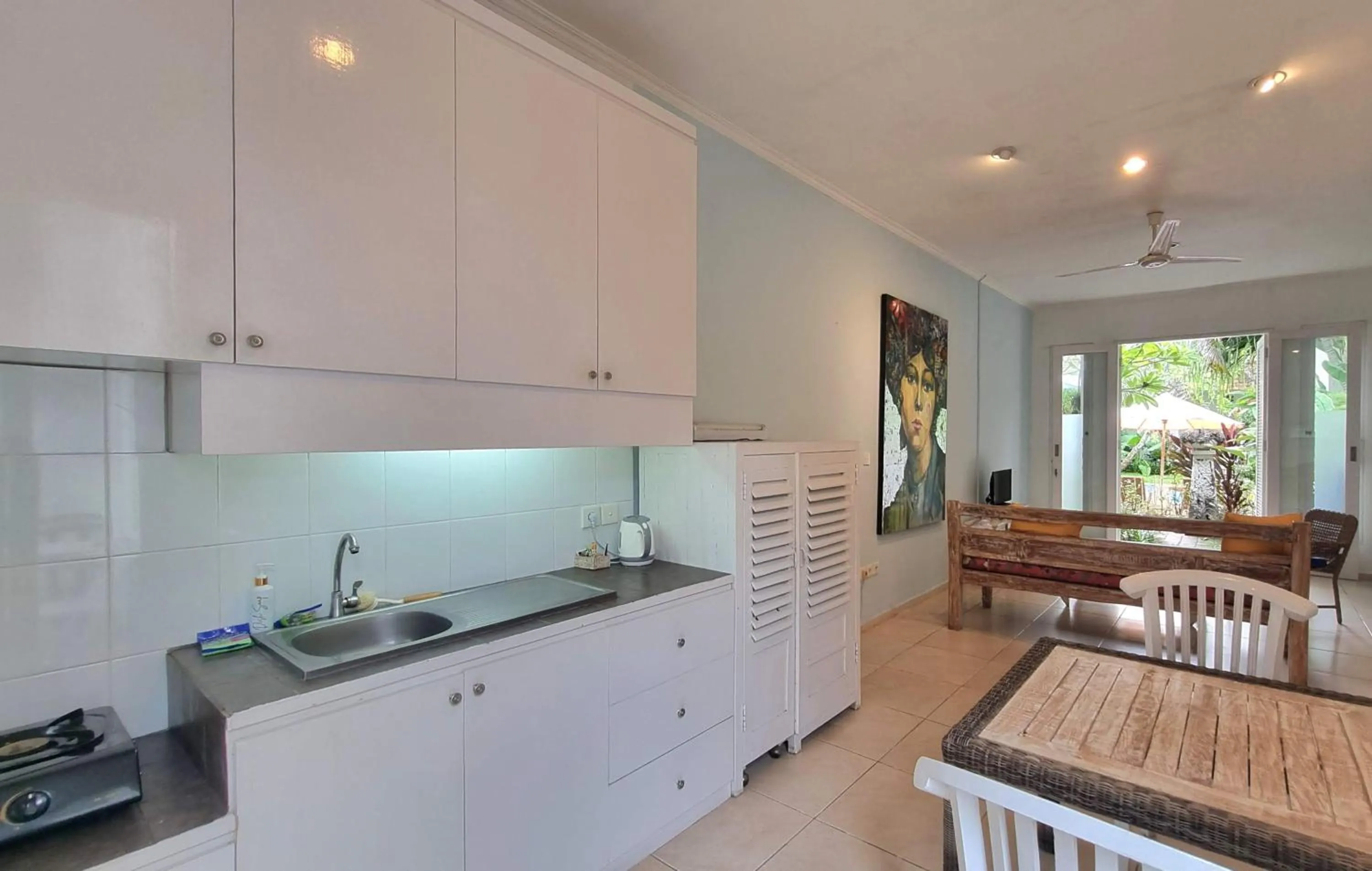 Kitchen or kitchenette in Starling villas