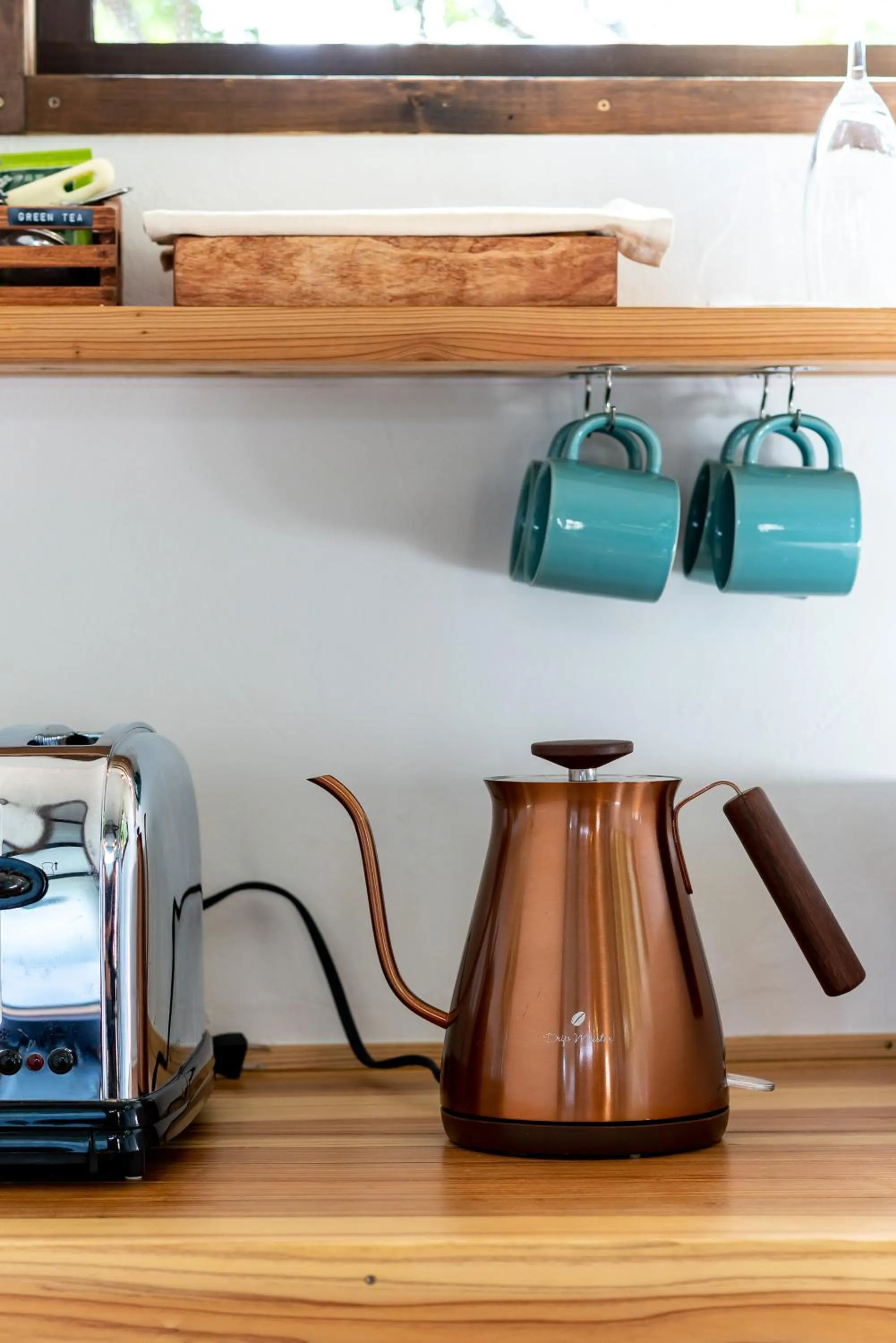 Kitchen or kitchenette in Tree-house Hotel Morinosubako