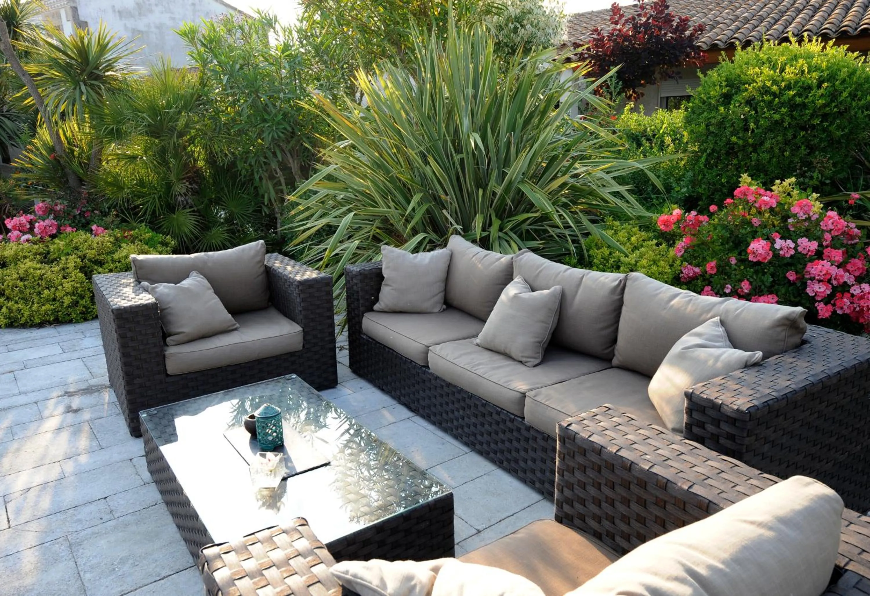 Garden in Hôtel L' Estelle en Camargue