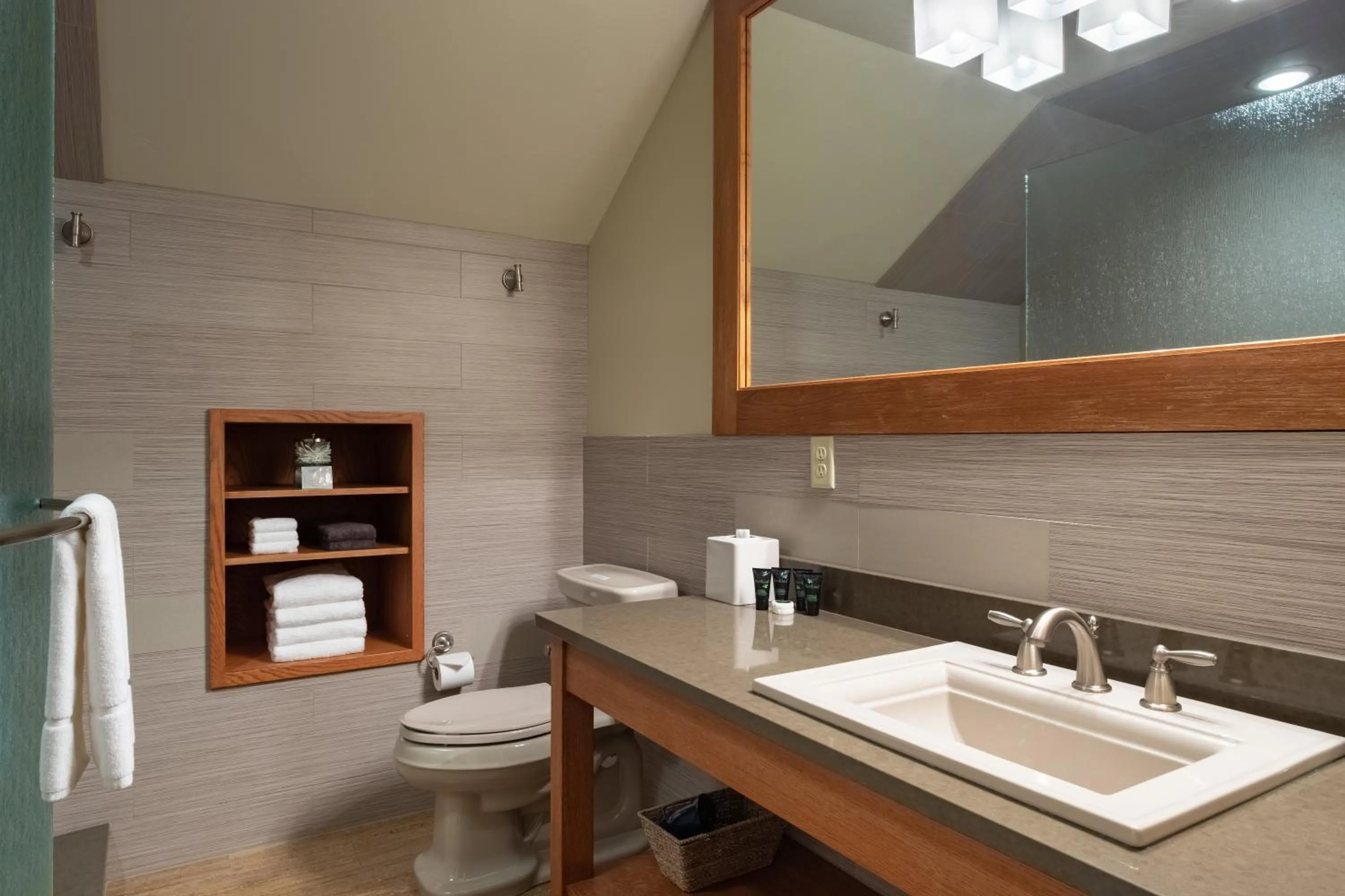 Bathroom in Gallatin River Lodge