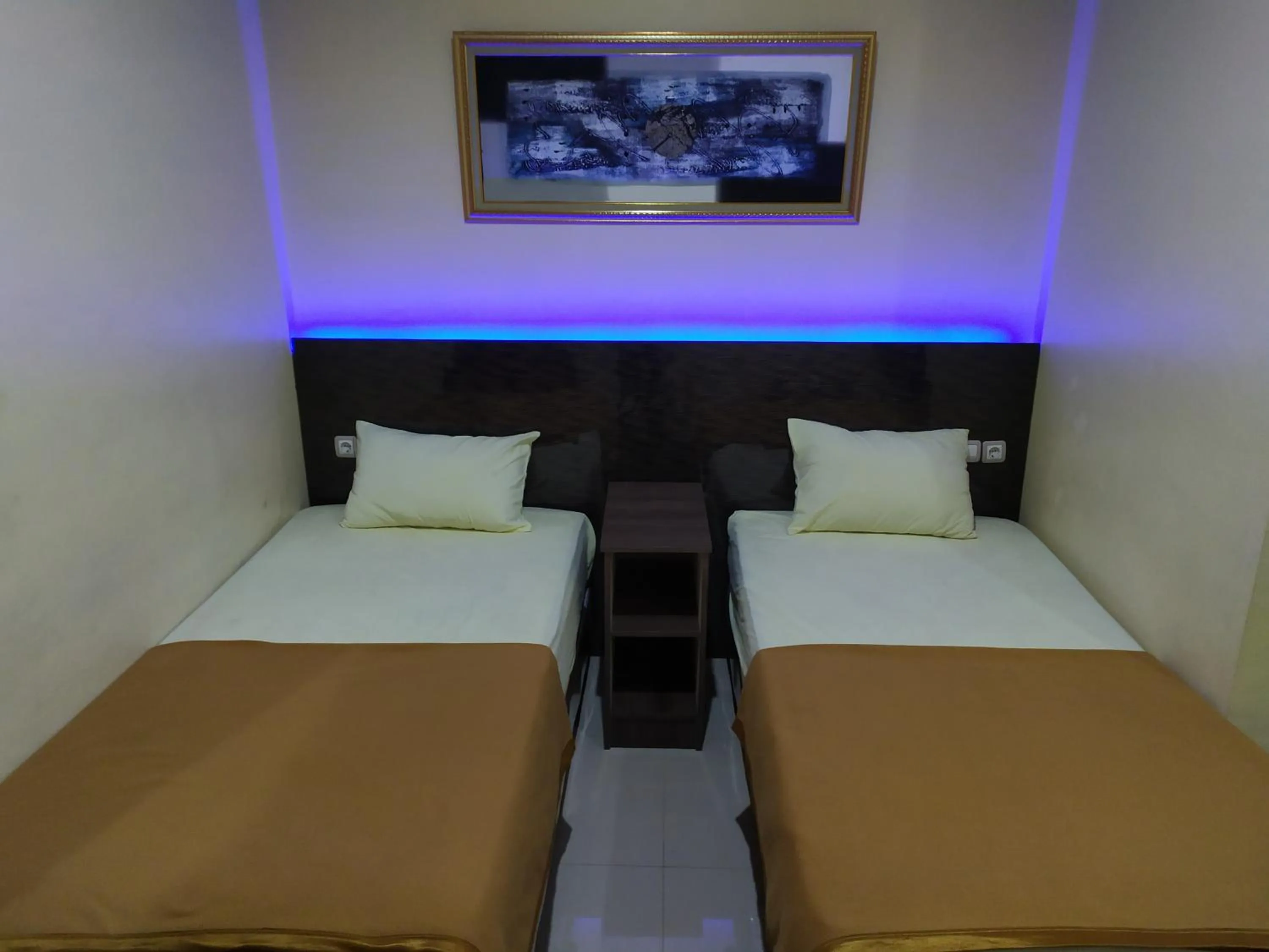 Bed in Hotel Grand Royal