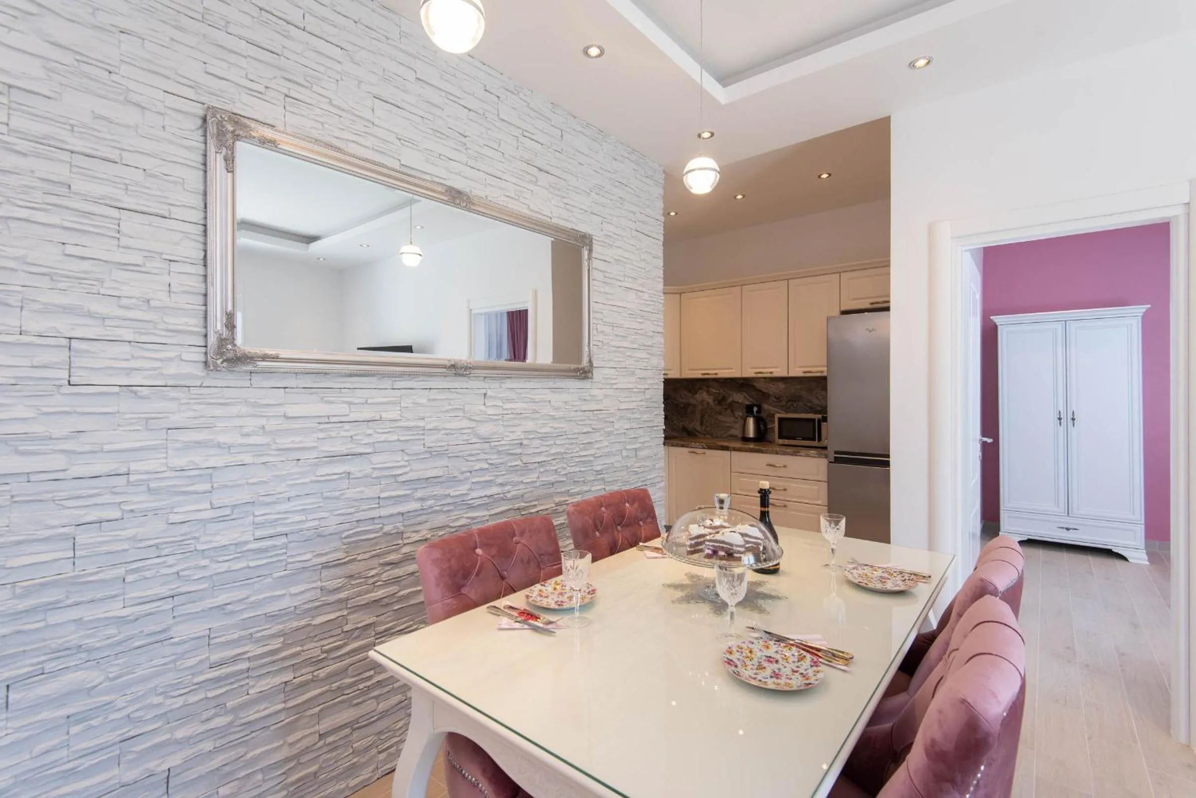 Kitchen or kitchenette in Apartment Domenica