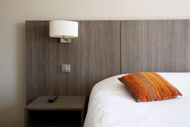 Bedroom, Bed in Hôtel Le Nautic