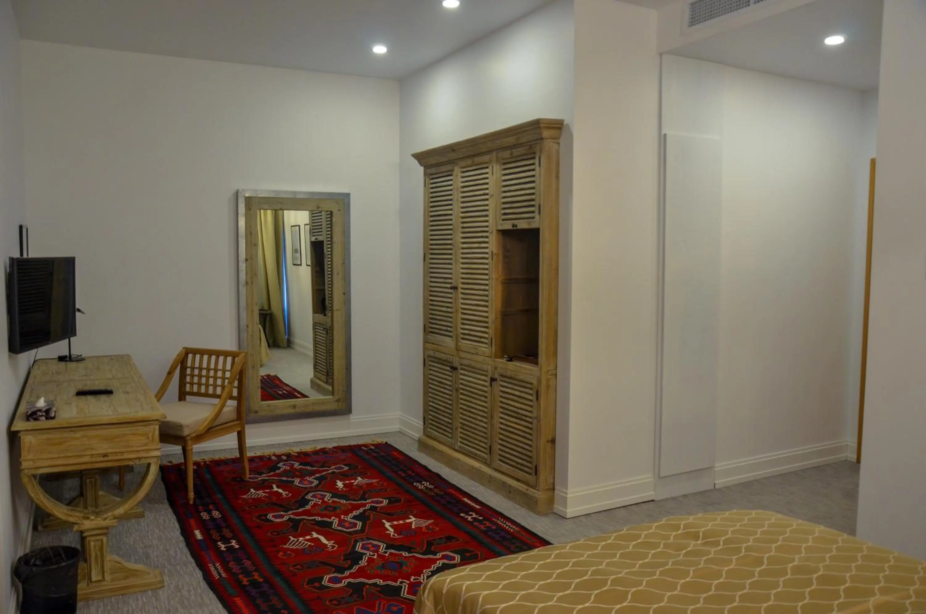 Bed in Shirvanshah Hotel