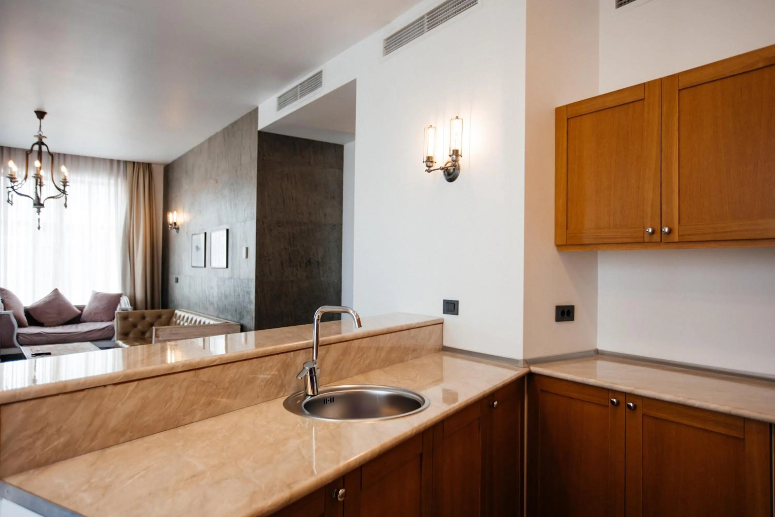 kitchen in Shirvanshah Hotel