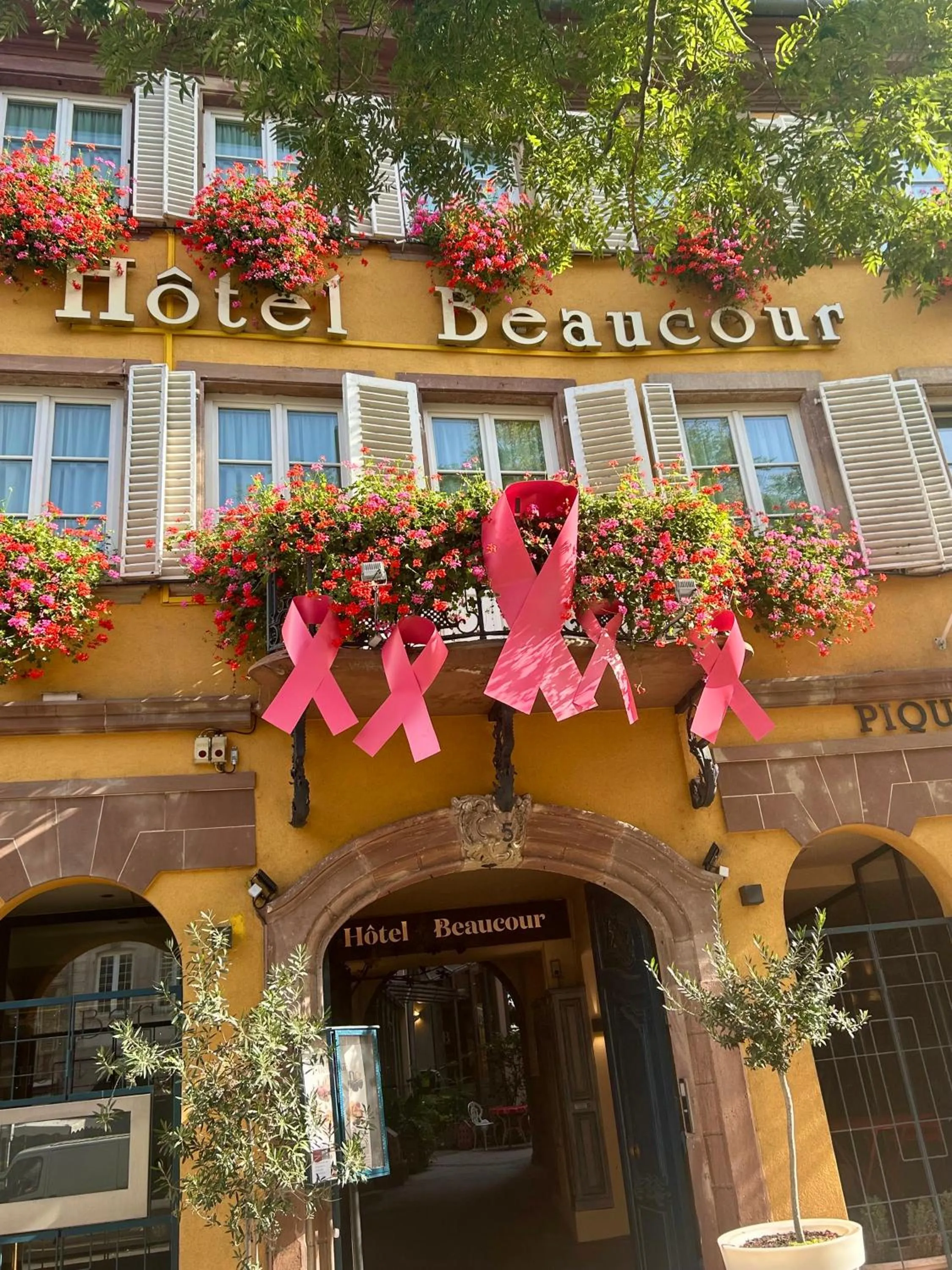 Property building in Hotel Beaucour