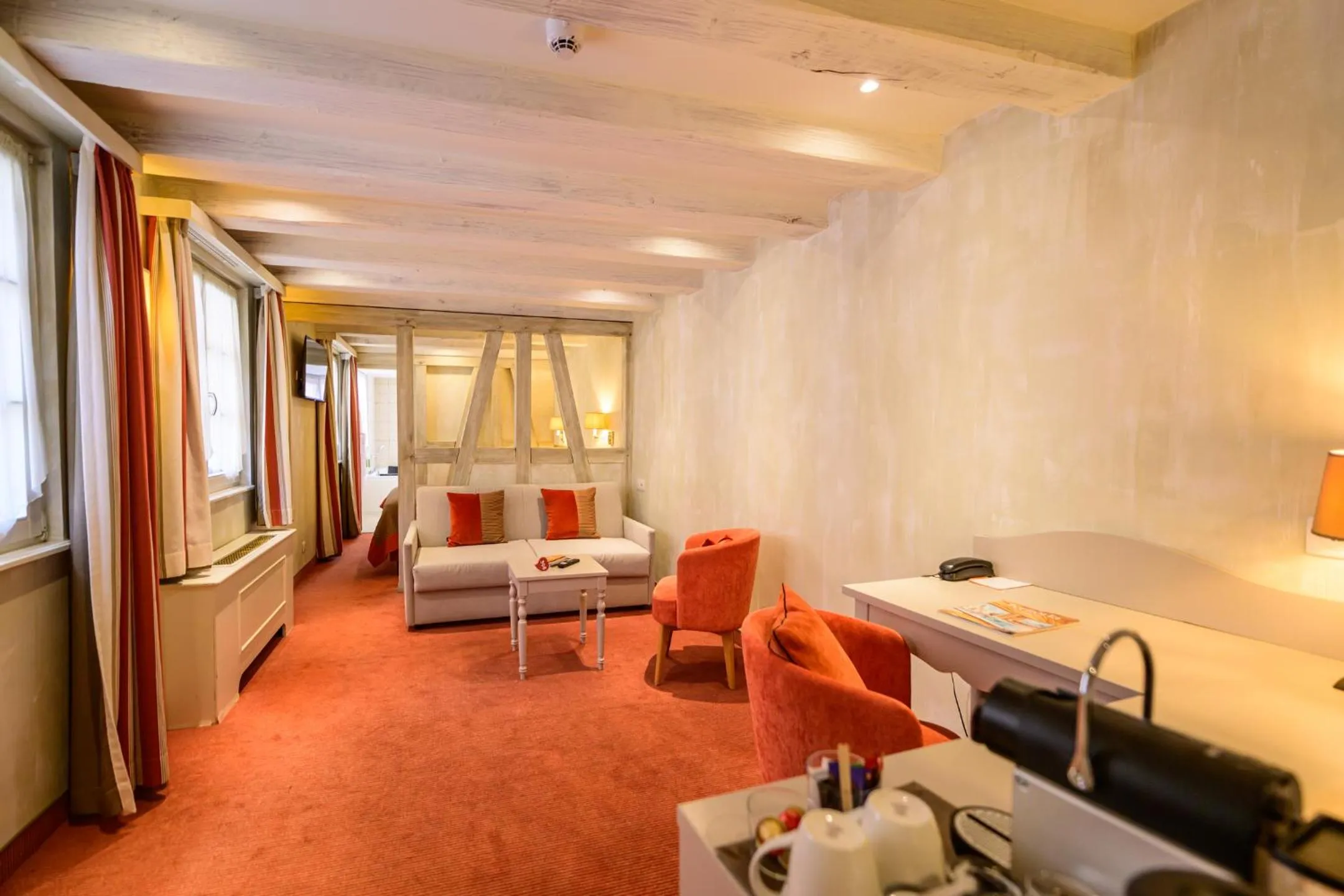 Living room in Hotel Beaucour