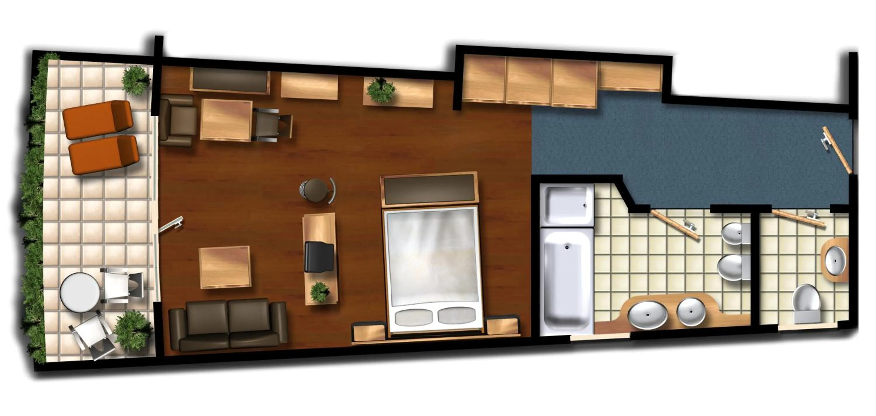 Floor plan in Lindenhof Pure Luxury & Spa DolceVita Resort