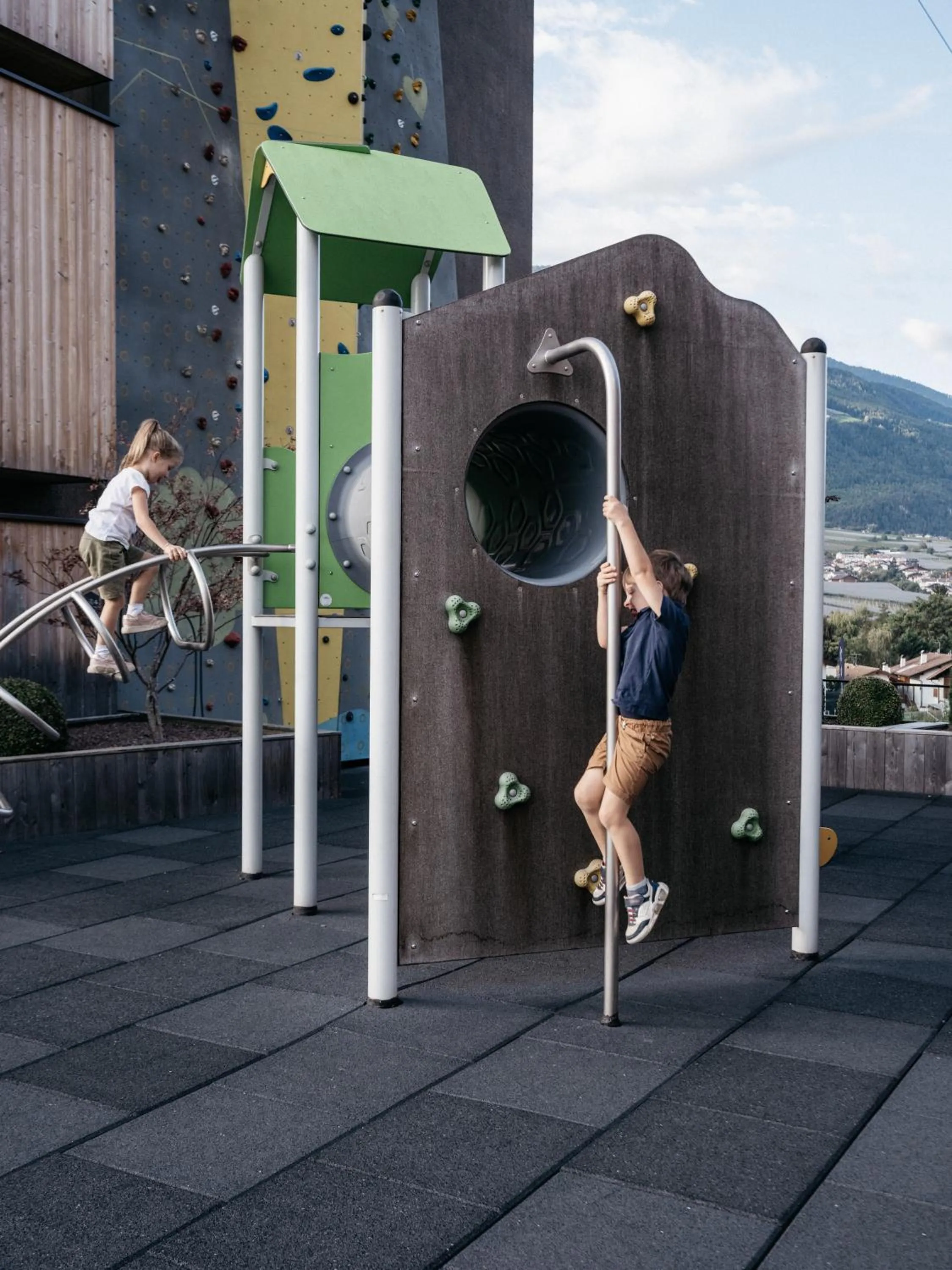 Family in Lindenhof Pure Luxury & Spa DolceVita Resort