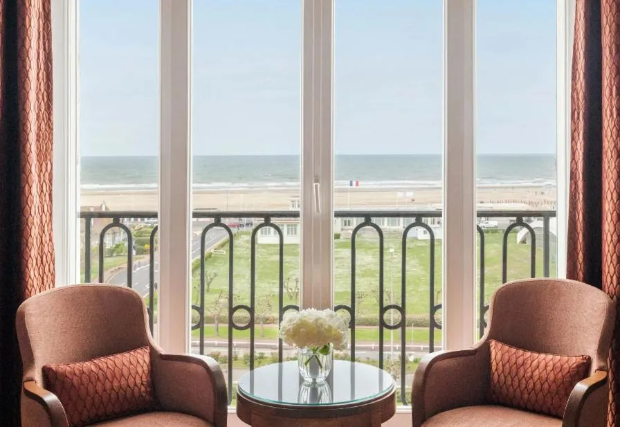 Sea view in Hôtel Barrière Le Royal Deauville