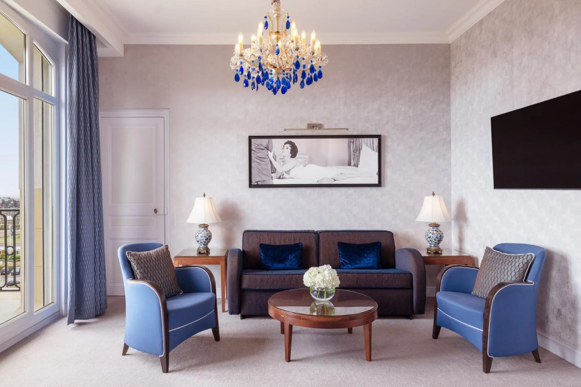 Living room in Hôtel Barrière Le Royal Deauville