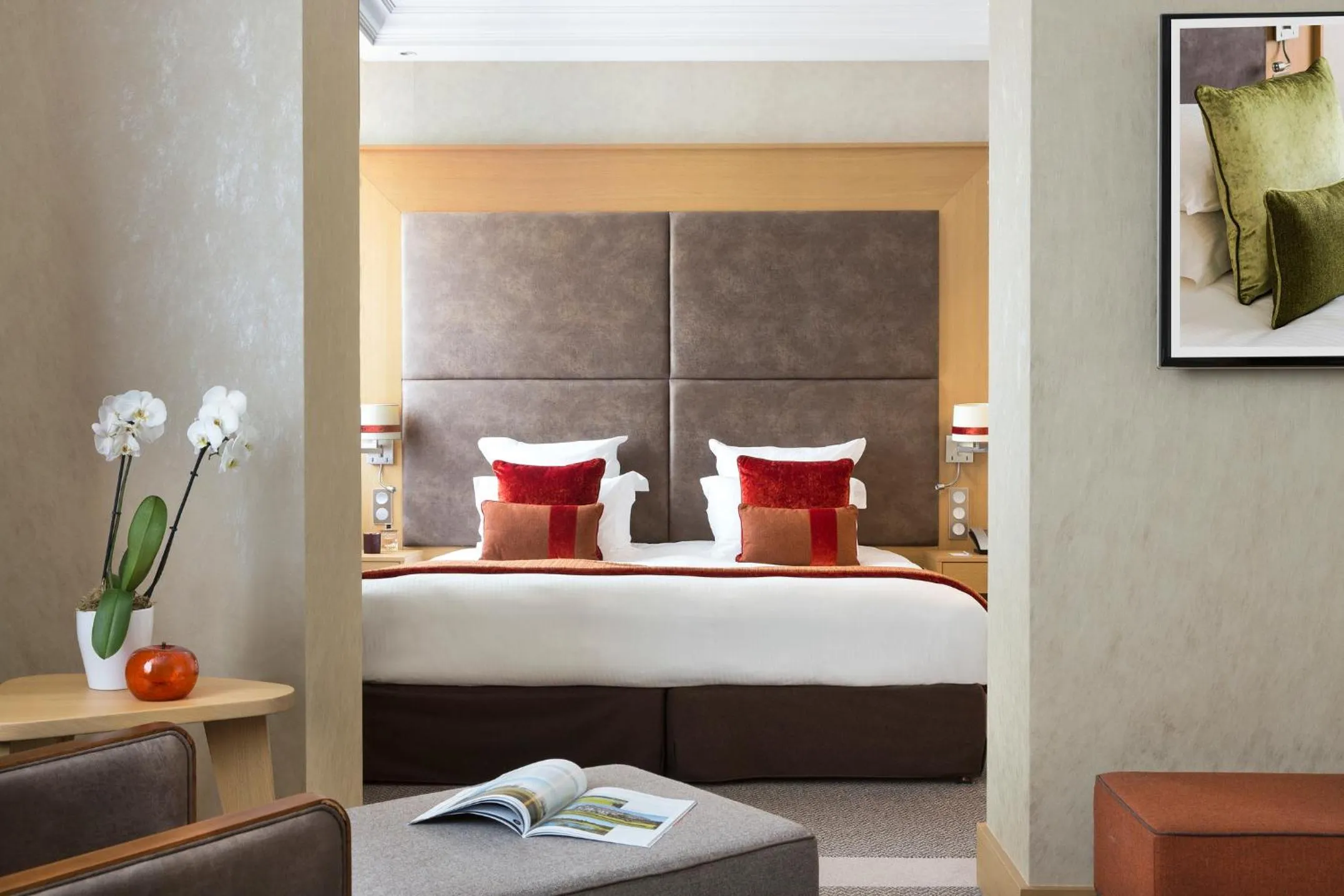 Photo of the whole room, Bed in Hôtel Barrière L'Hôtel du Golf