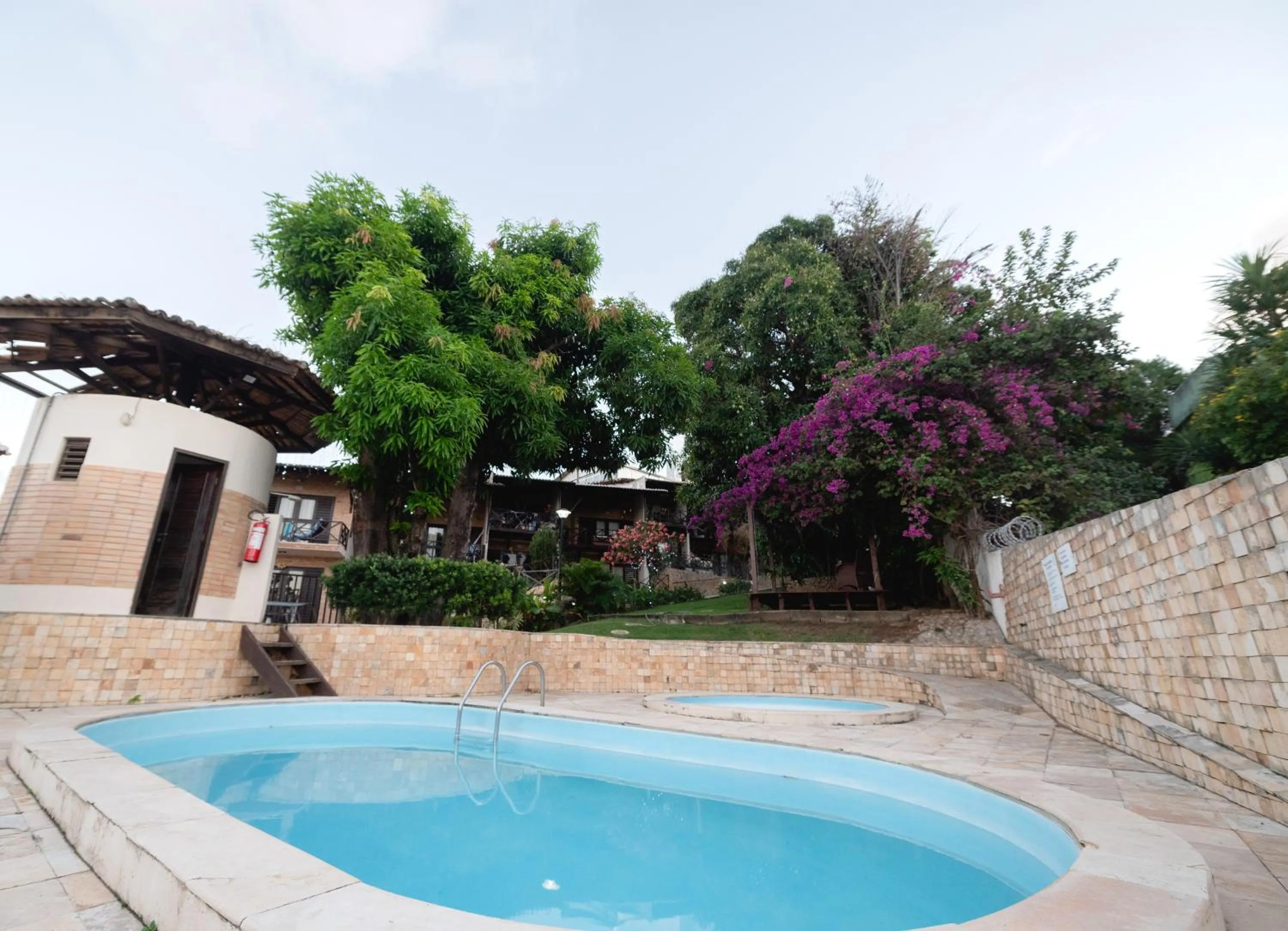 Garden view in Cobertura exclusiva em ponta negra com vista para o mar