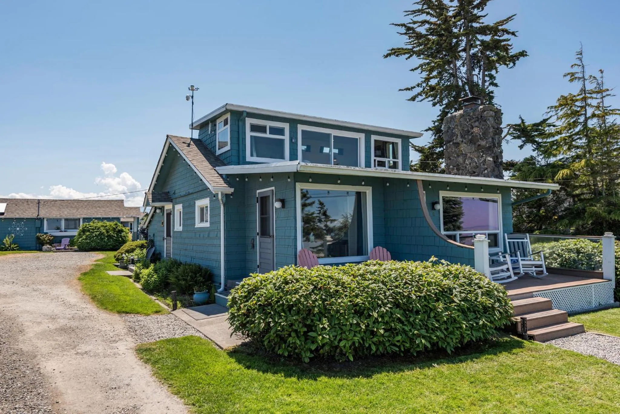 Property building in Juan de Fuca Waterfront Hotel & Cottages