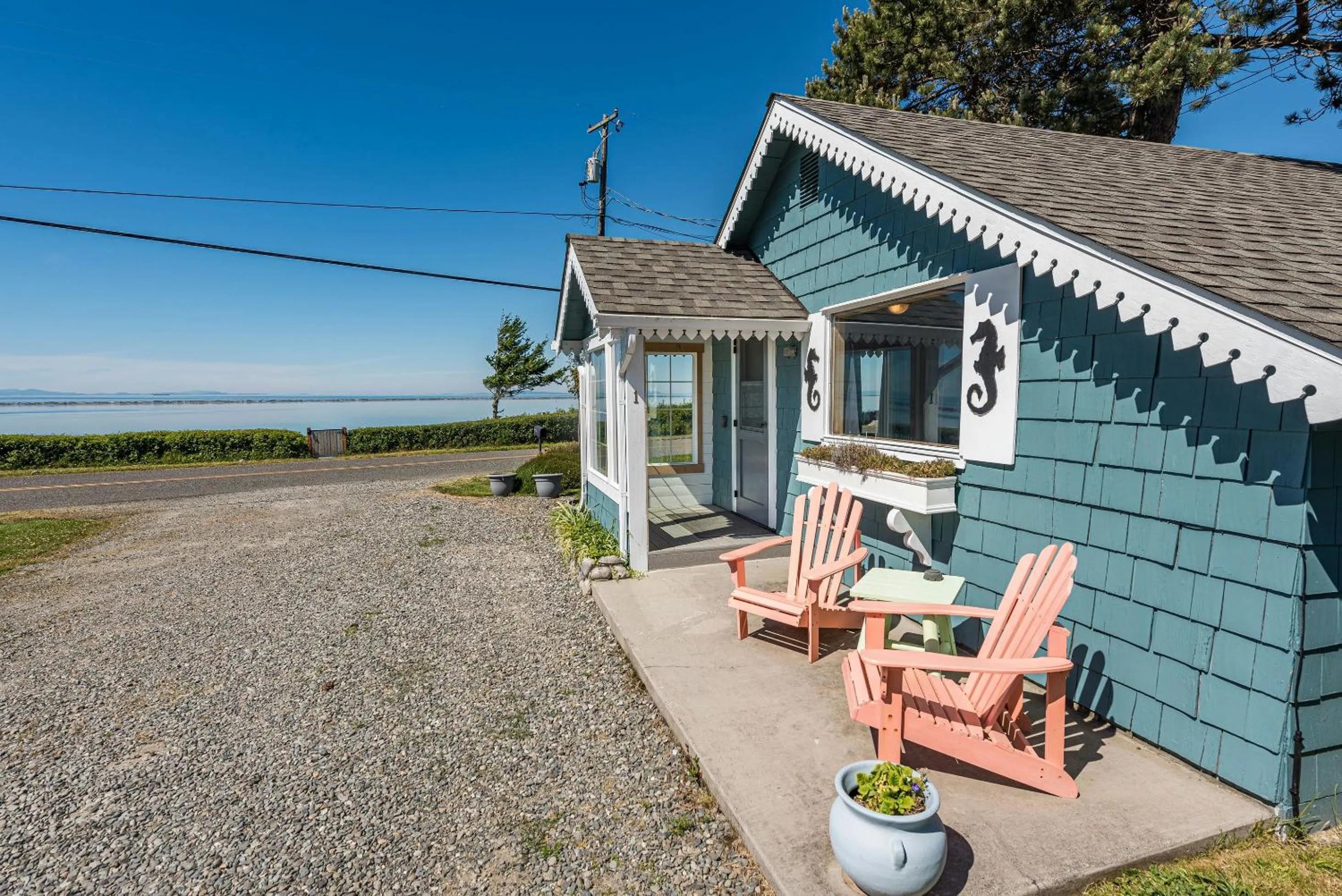 Property building in Juan de Fuca Waterfront Hotel & Cottages