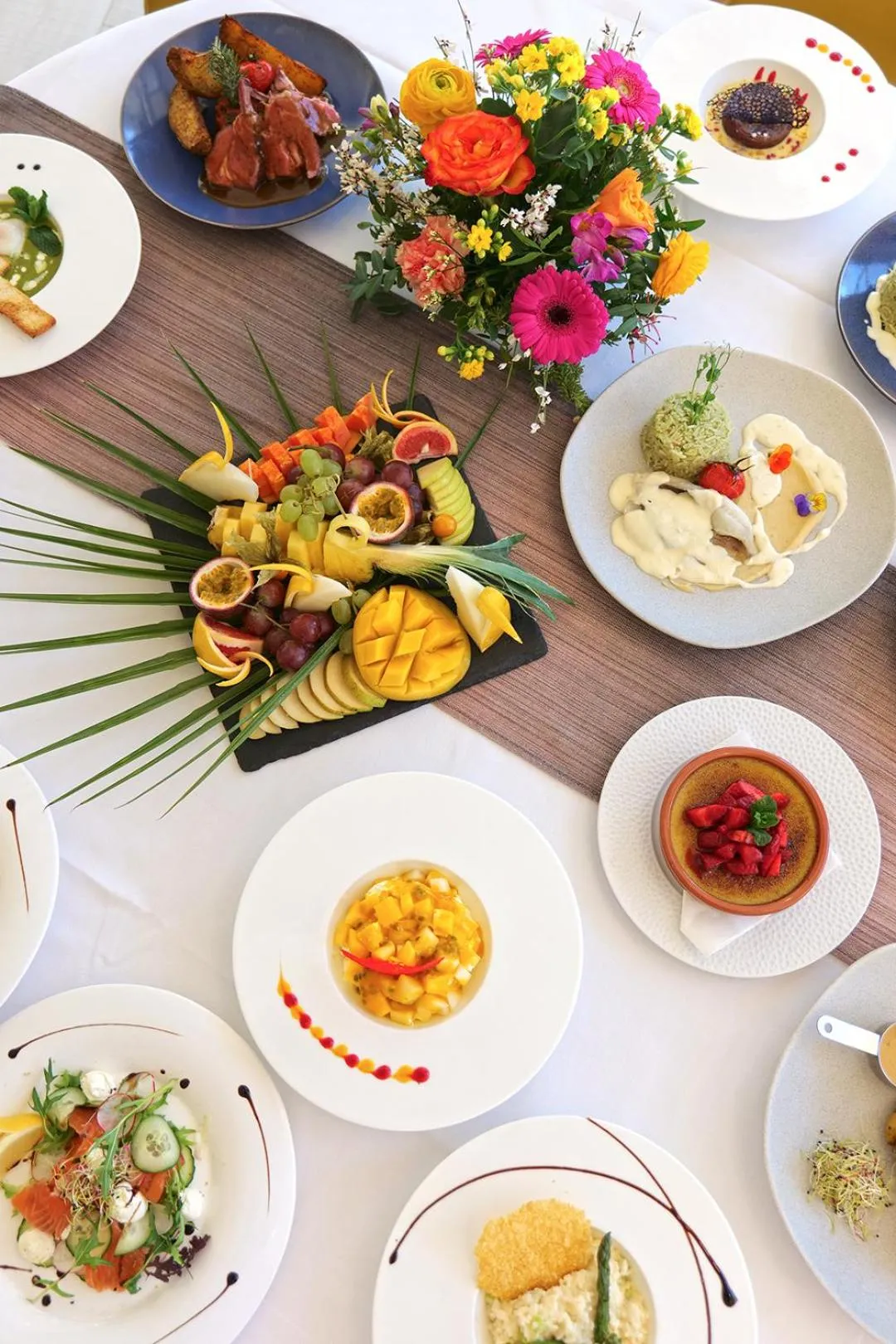 Restaurant/places to eat in Garrigae Domaine de l'Esterel - piscine & SPA Cinq Mondes