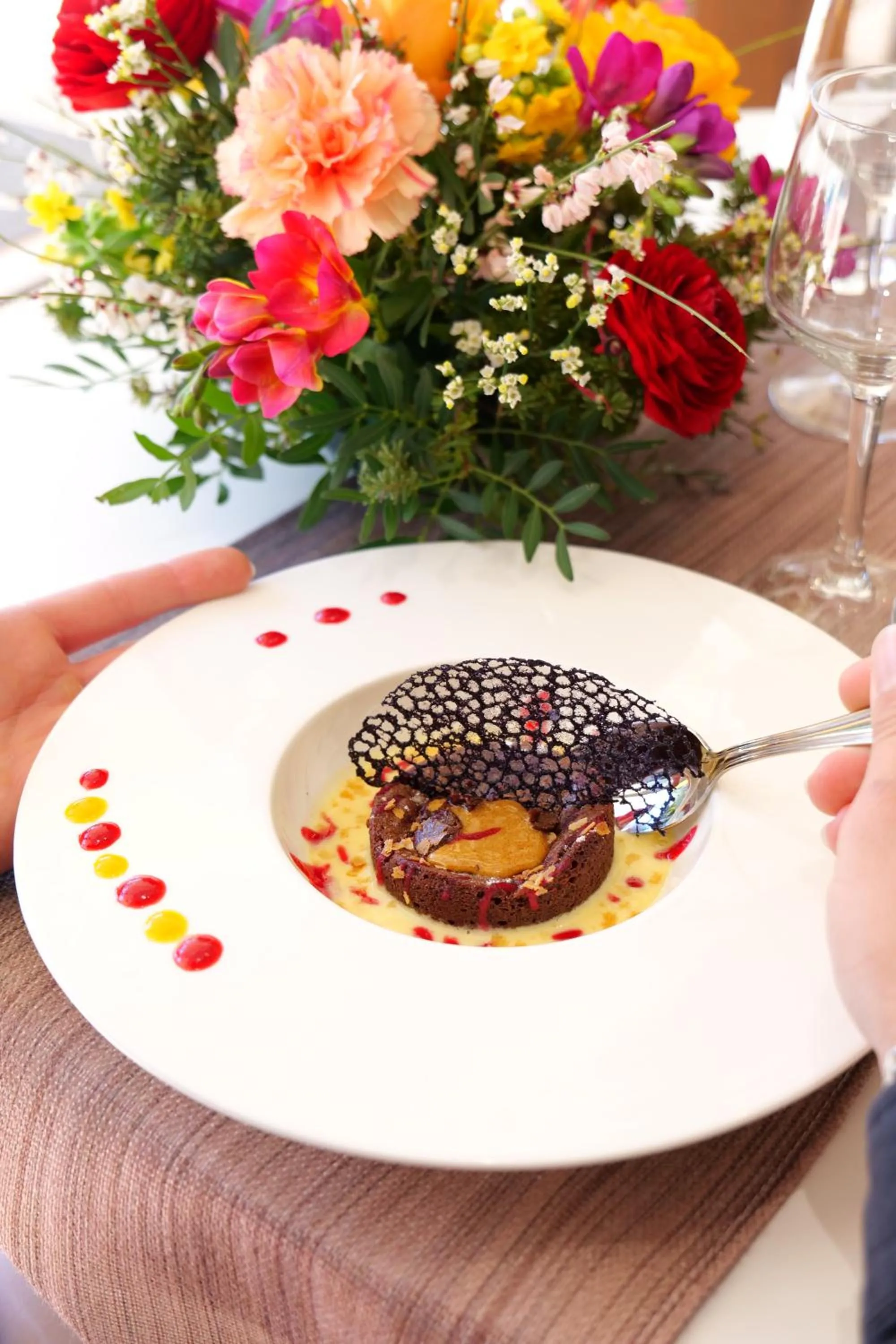 Food in Garrigae Domaine de l'Esterel - piscine & SPA Cinq Mondes