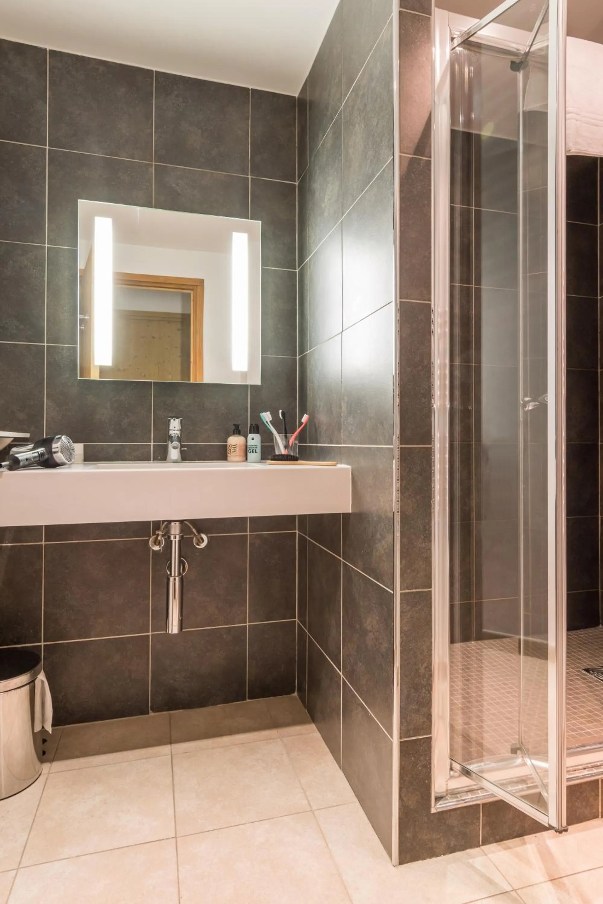 Shower in Résidence Pierre & Vacances Premium Les Chalets du Forum