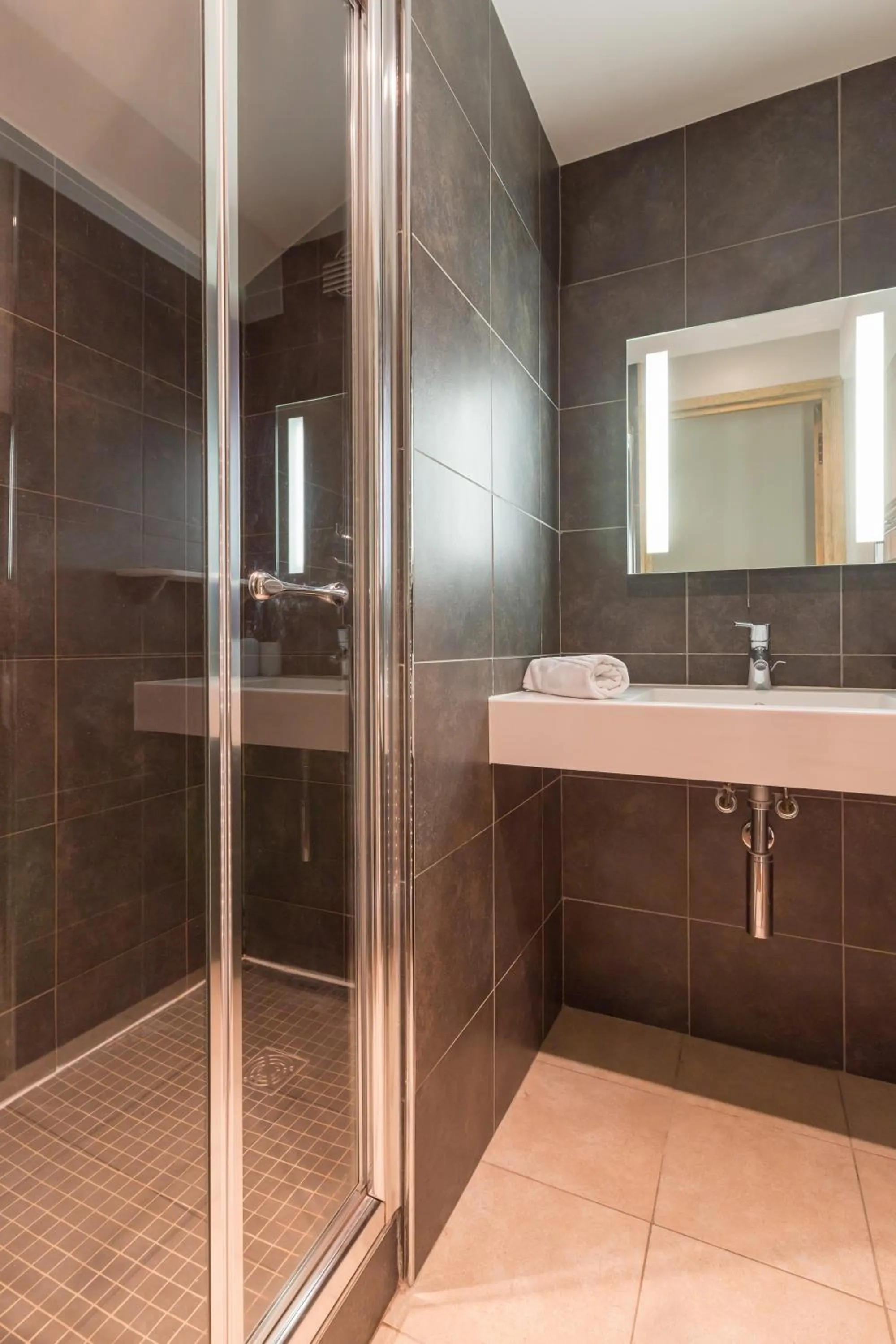 Shower in Résidence Pierre & Vacances Premium Les Chalets du Forum