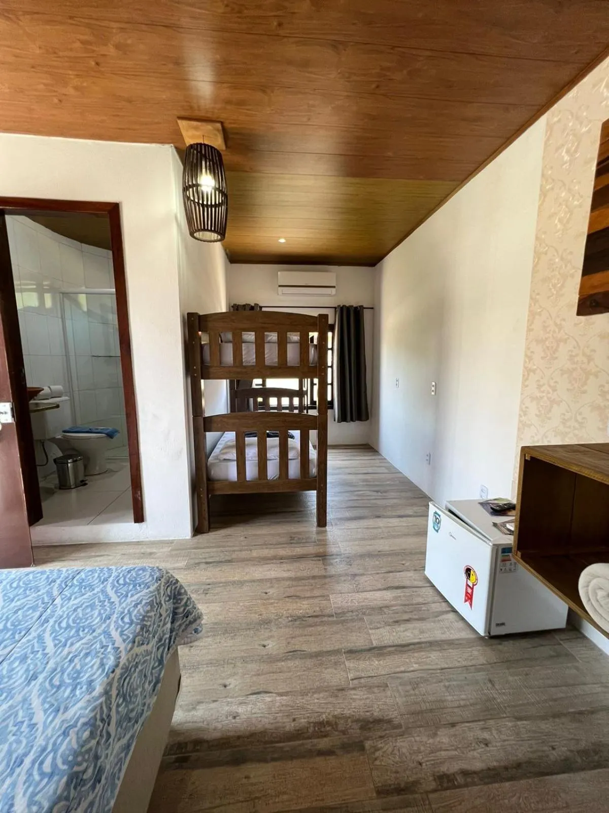 Bed in Pousada Armação das Baleias