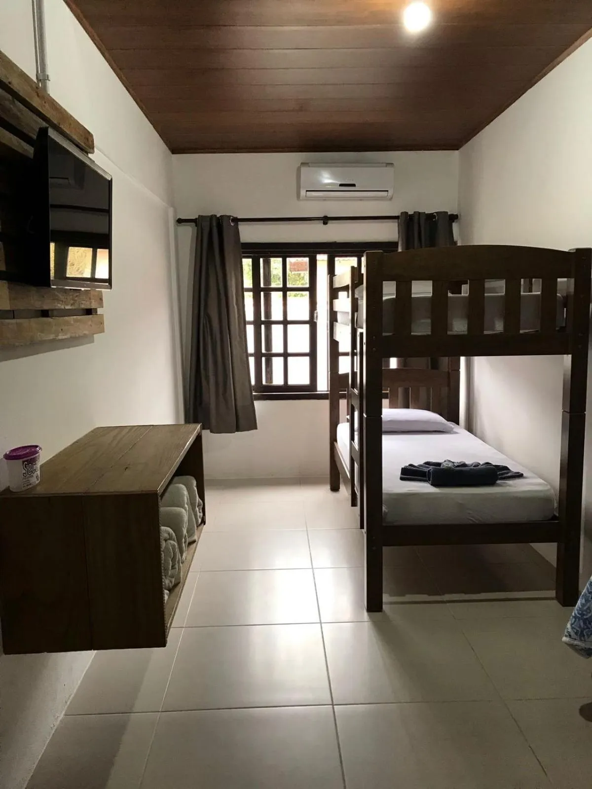 Bed in Pousada Armação das Baleias