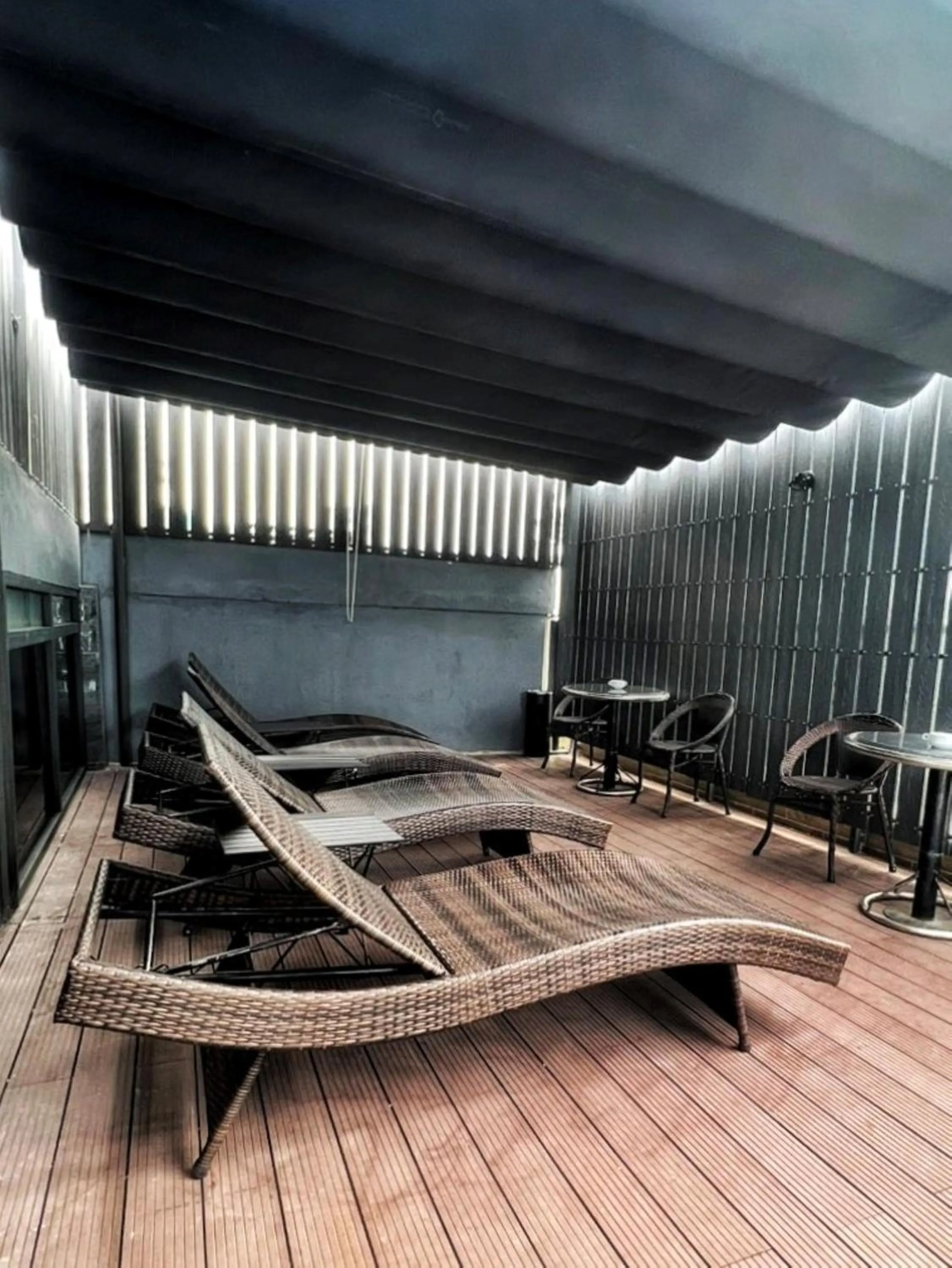 sunbed in K Hotel Sauna and Massage