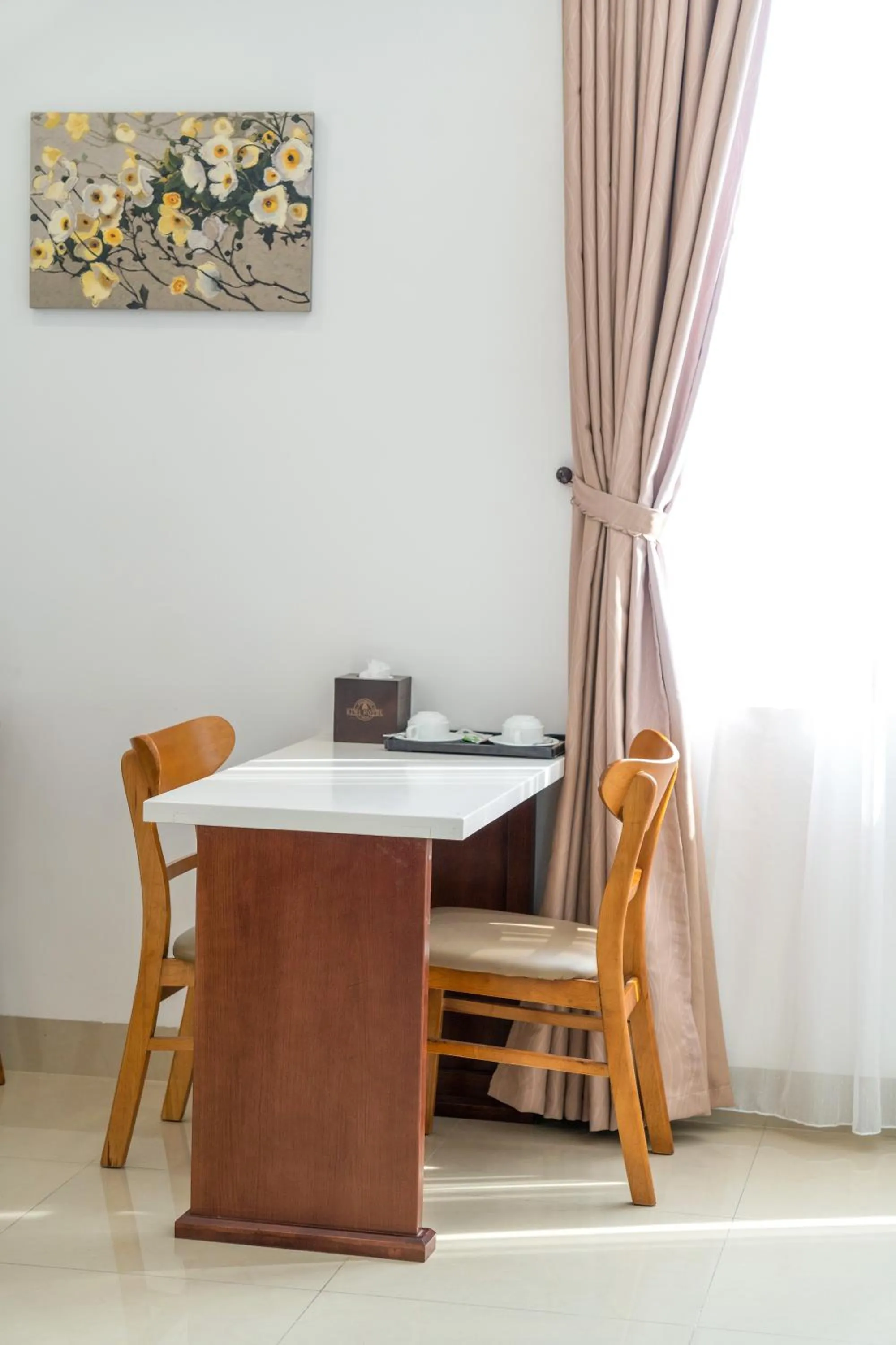 Bed in K Hotel Sauna and Massage